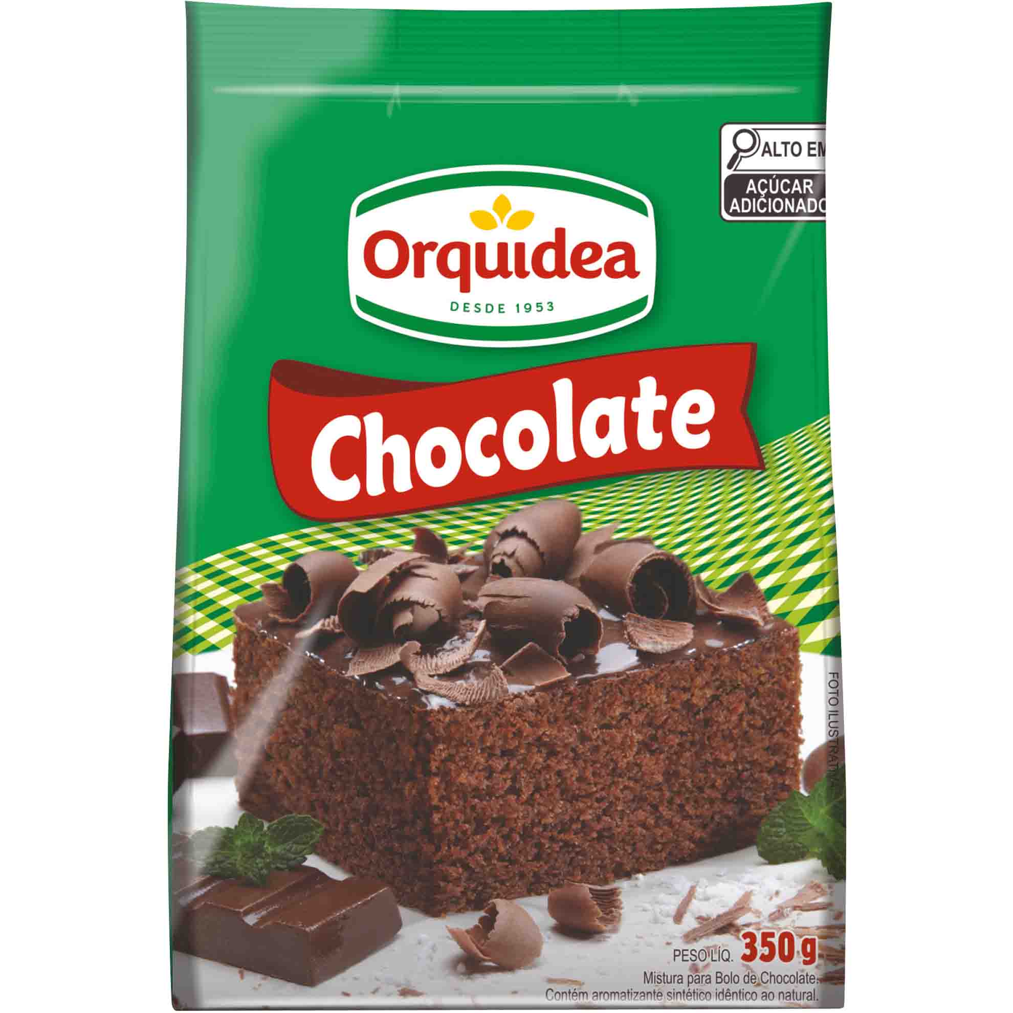 Mistura para Bolo de Chocolate Orquídea 350g