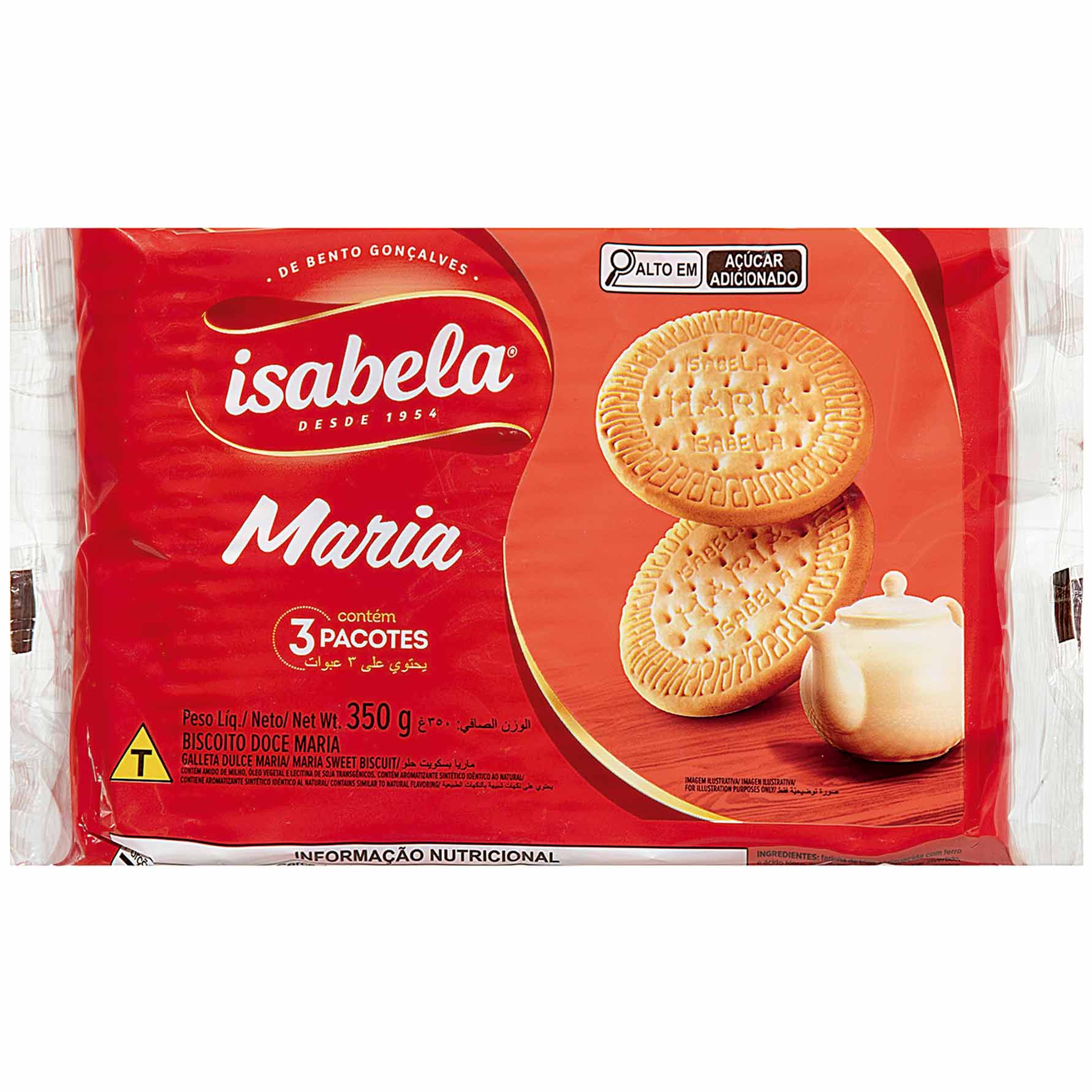 Biscoito Maria Isabela 350g