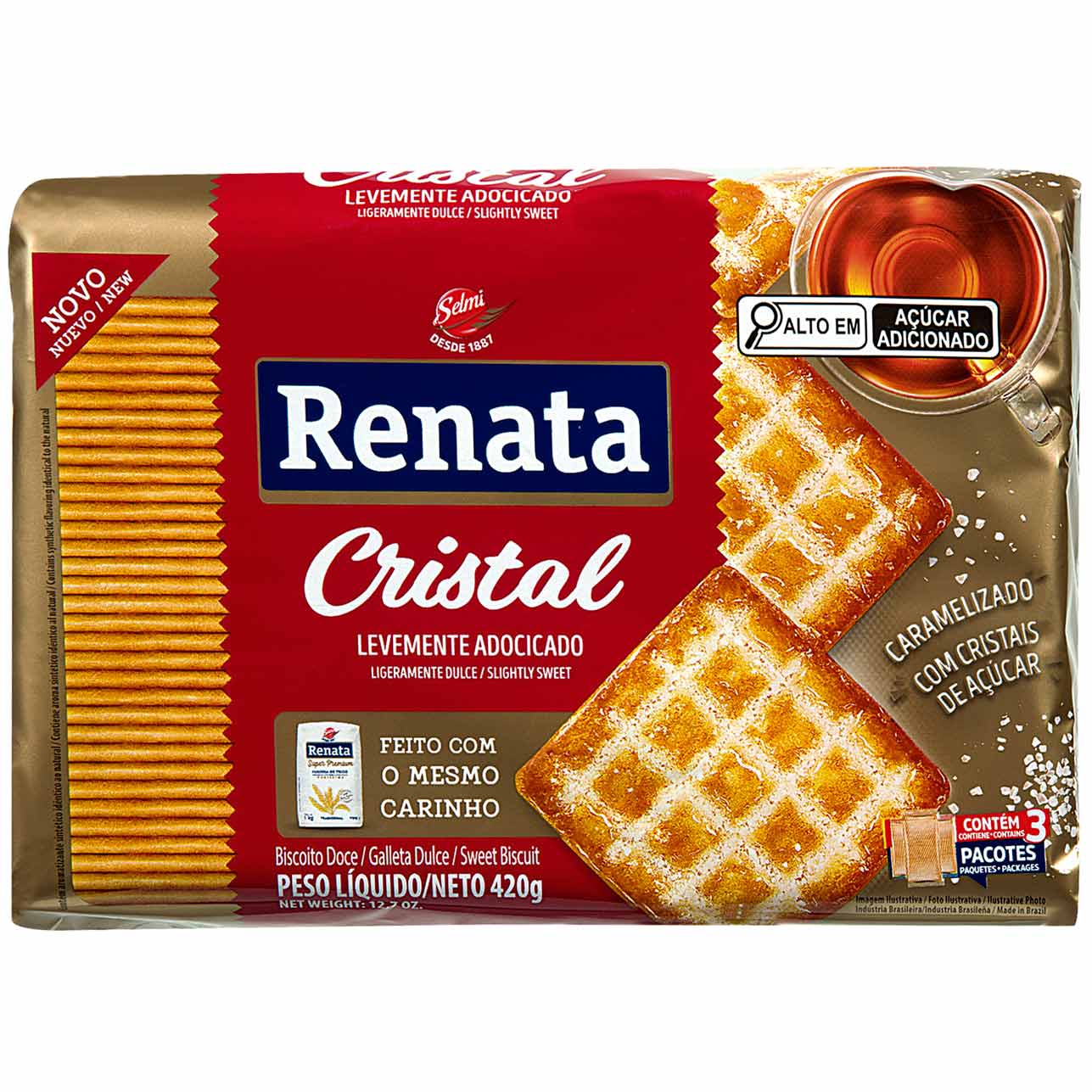 Biscoito Cristal Renata 420g
