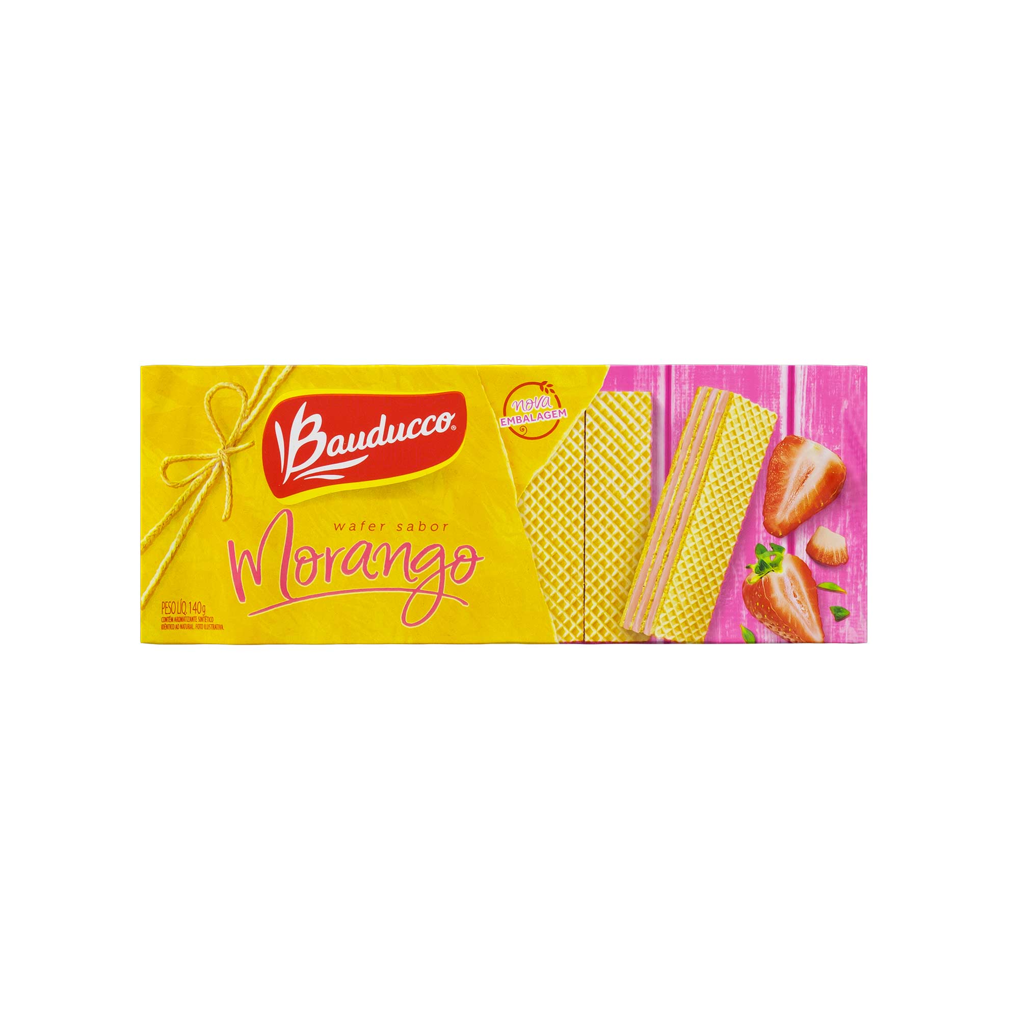 Wafer de Morango Bauducco 140g
