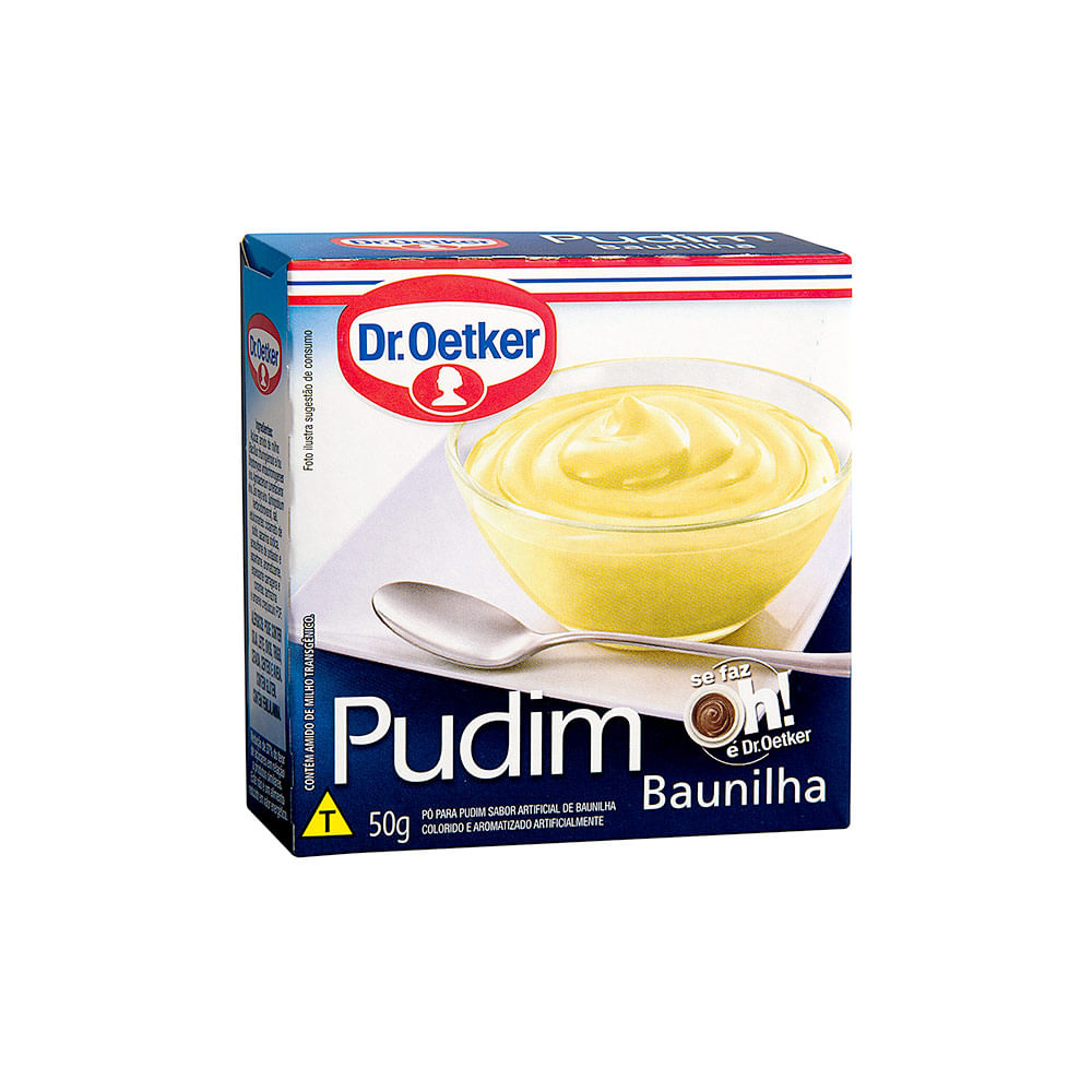 Pudim de Baunilha Dr.Oetker 50g