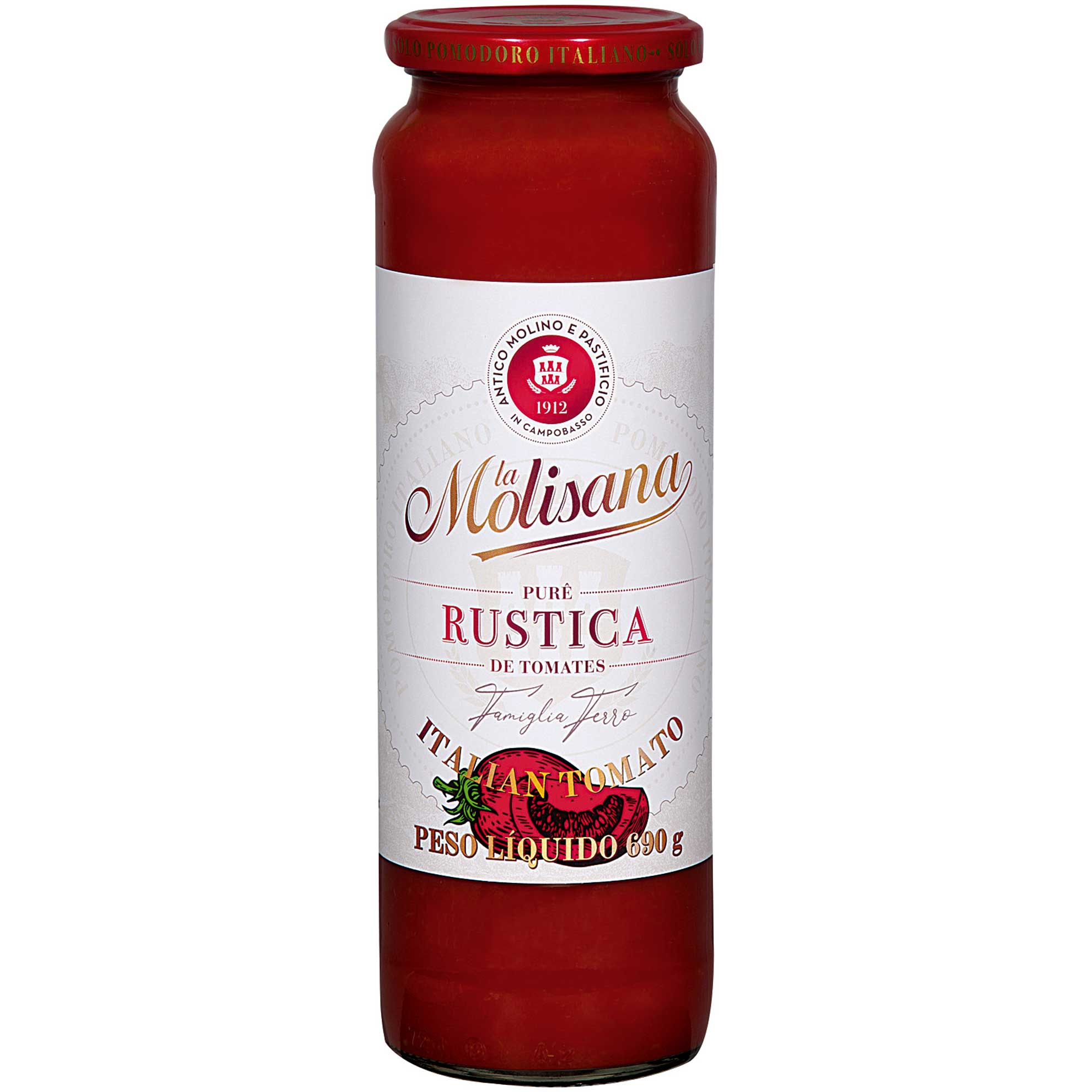 Passata de Tomate Rústica La Molisana 690g