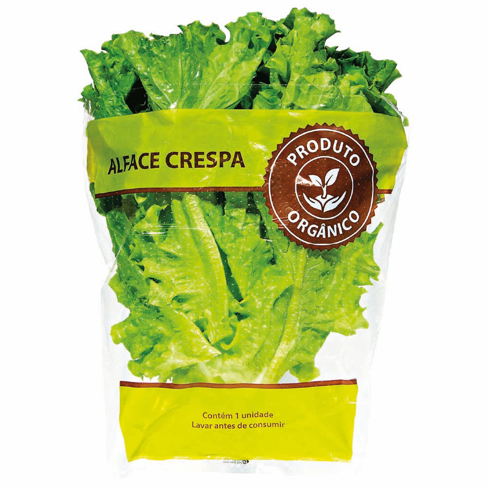 Alface-crespa Orgânica Coopeg unidade