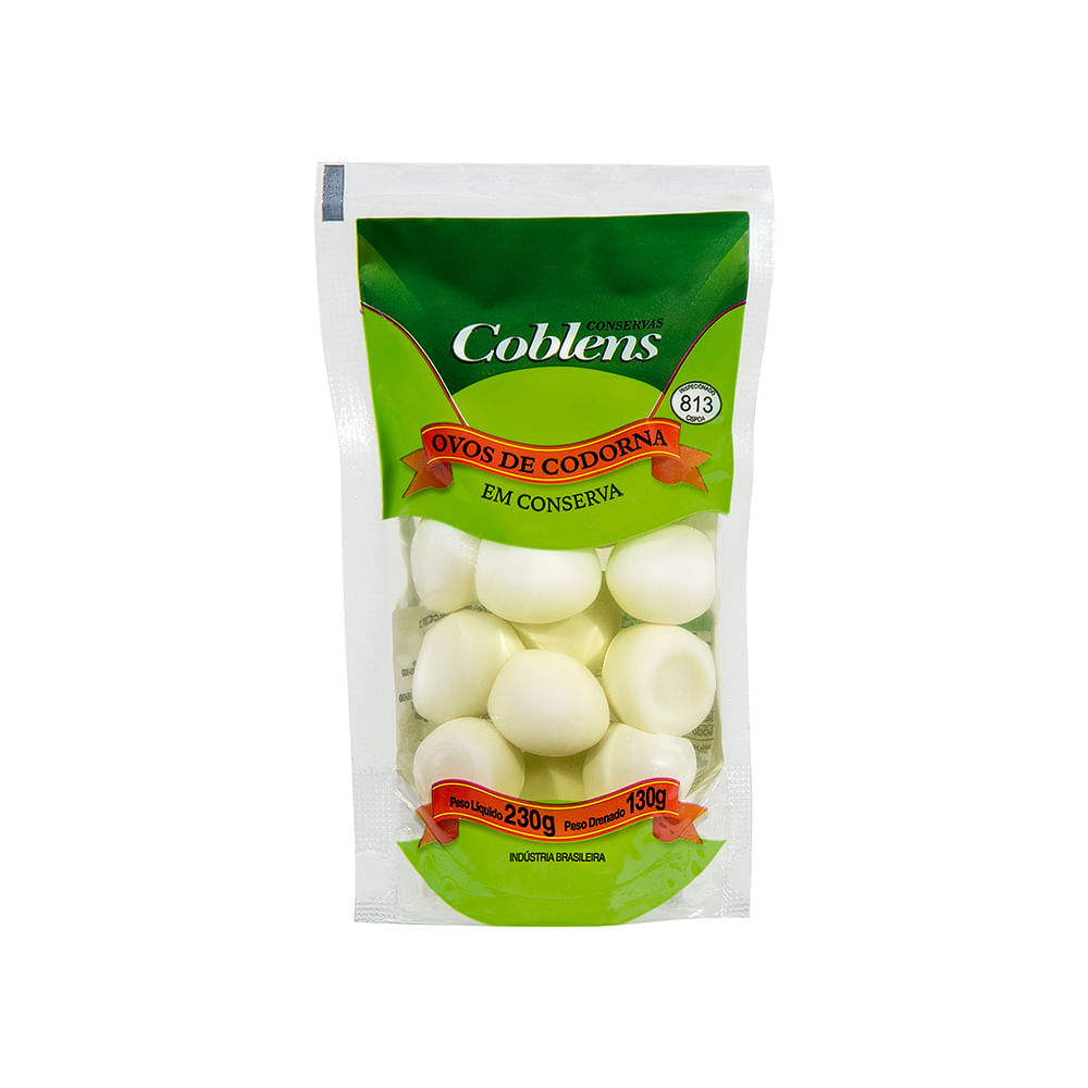 Ovos de Codorna Coblens 130g