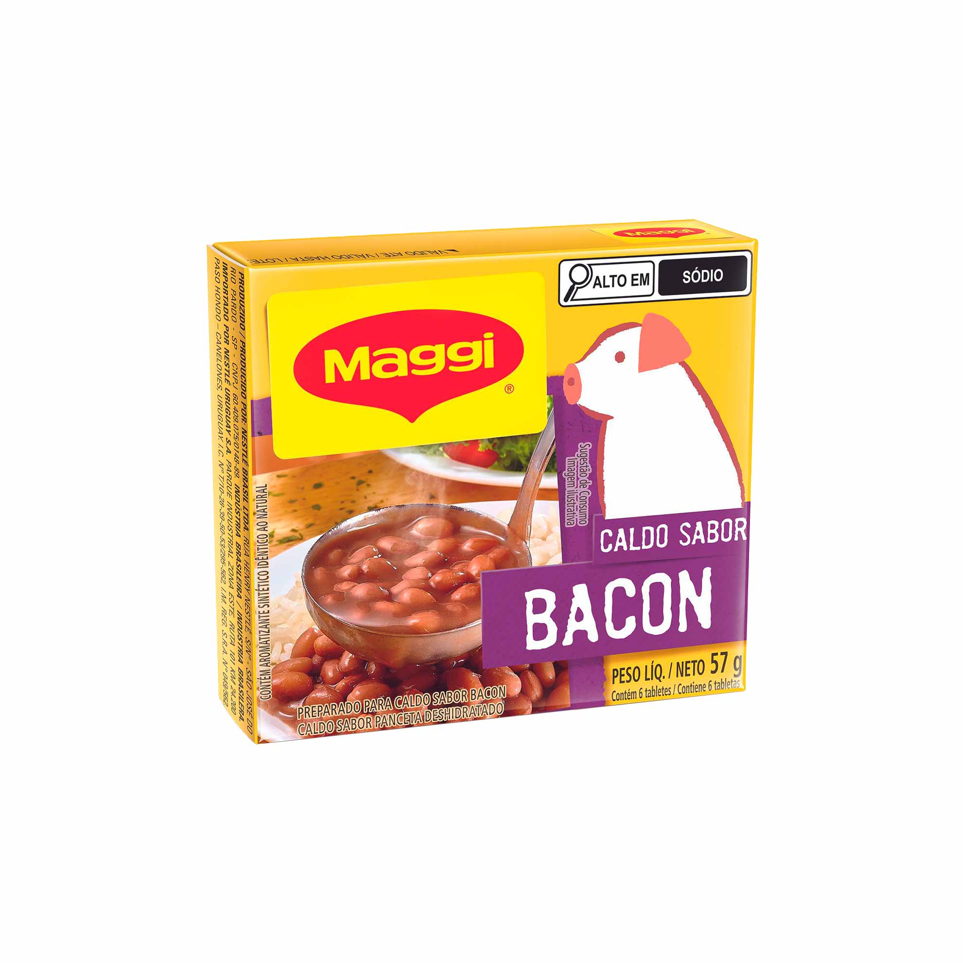 Caldo de Bacon Maggi 57g