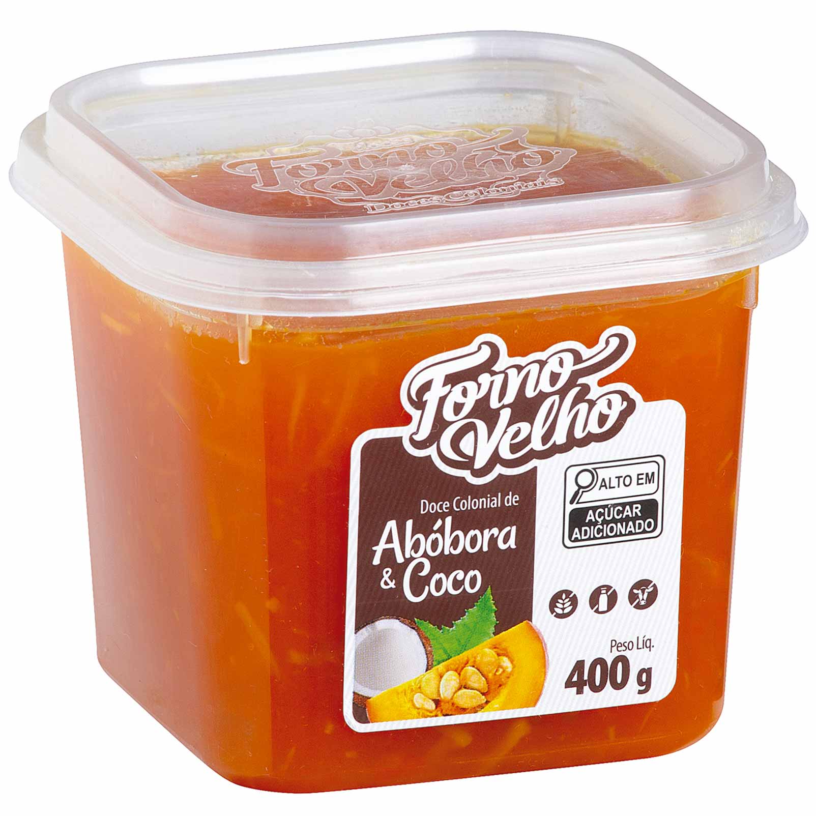Doce Colonial de Abóbora & Coco Forno Velho 400g