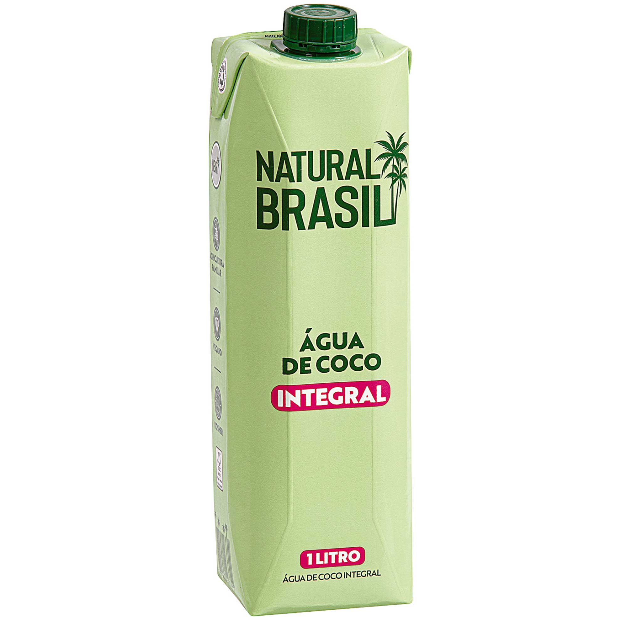 Água de Coco Integral Natural Brasil 1 Litro