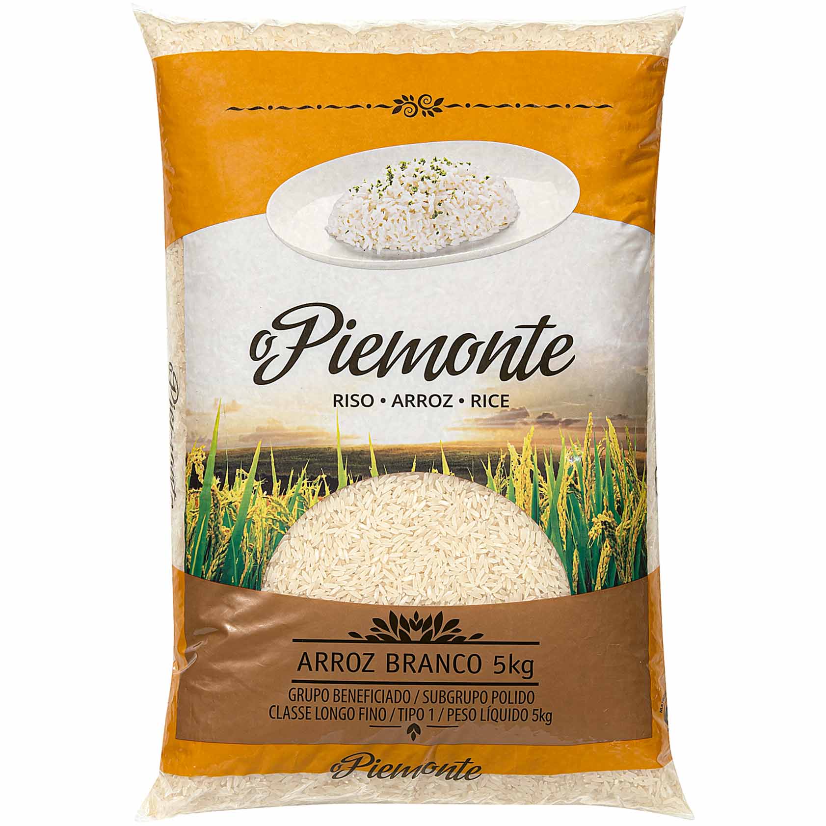 Arroz Branco O Piemonte 5kg