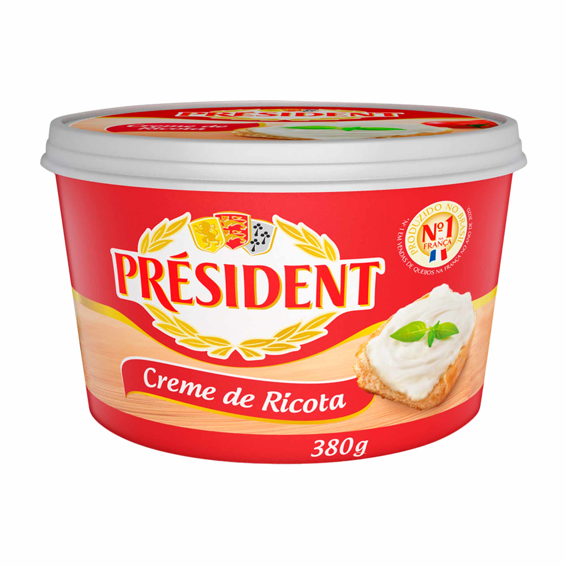 Creme de Ricota Tradicional Président 380g