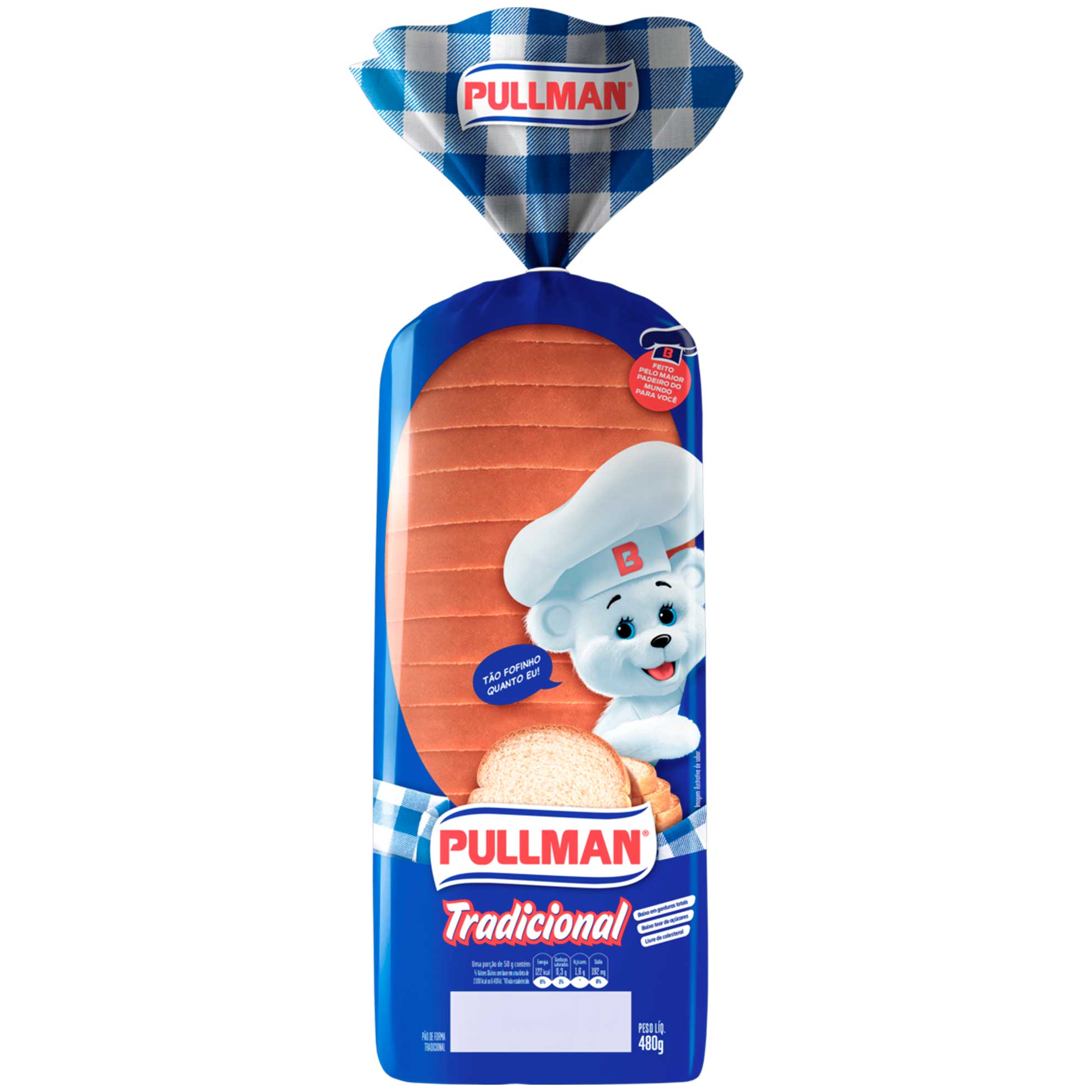Pão de Forma Tradicional Pullman 480g