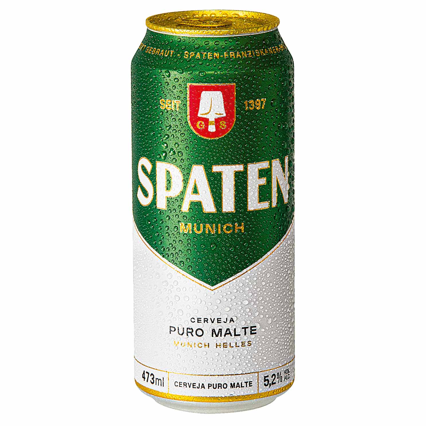 Cerveja Spaten Puro Malte Lata 473ml