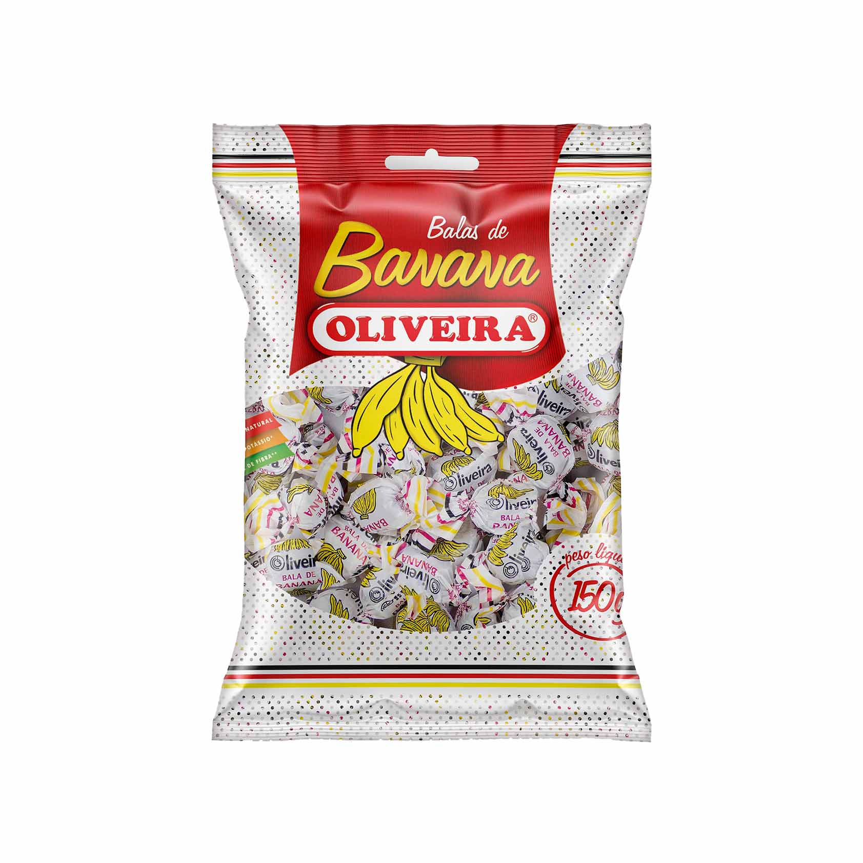 Bala de Banana Oliveira 150g