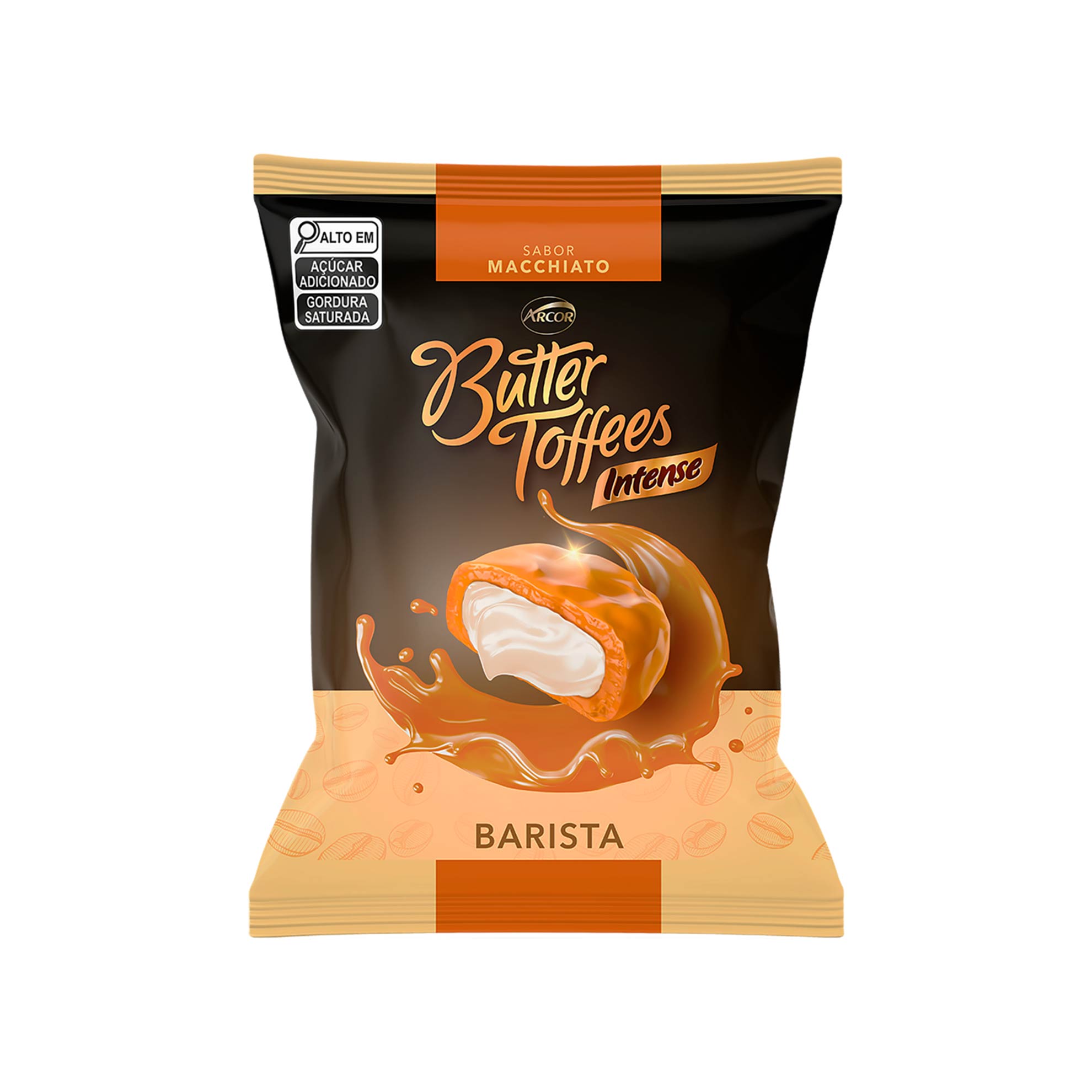 Bala sabor Macchiato Barista Butter Toffees Intense Arcor 90g