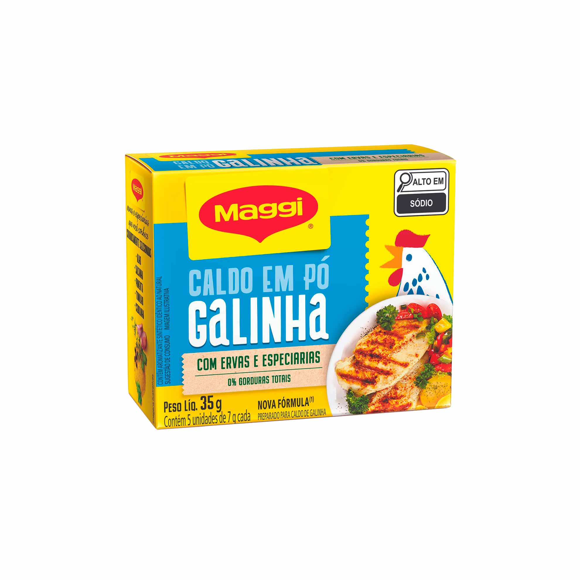 Caldo em Pó sabor Galinha Maggi 35g