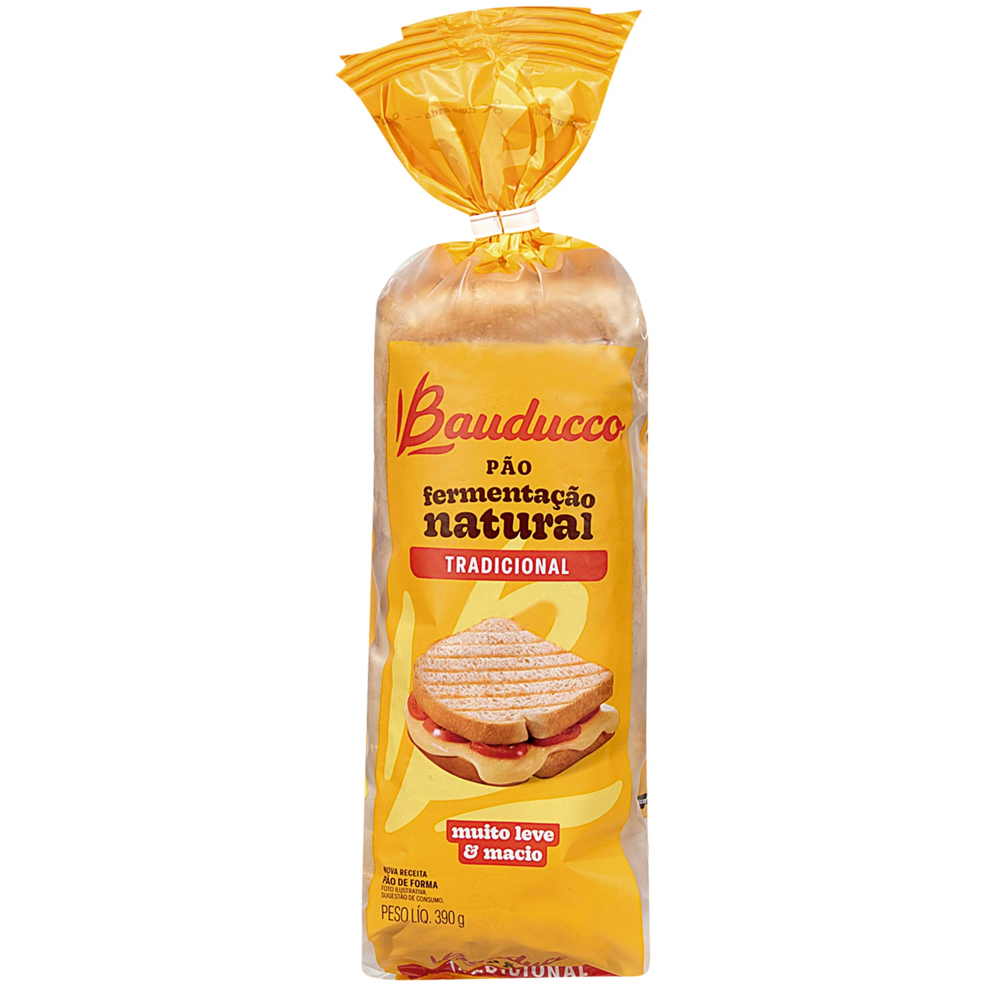 Pão de Forma Fermentação Natural Bauducco 390g