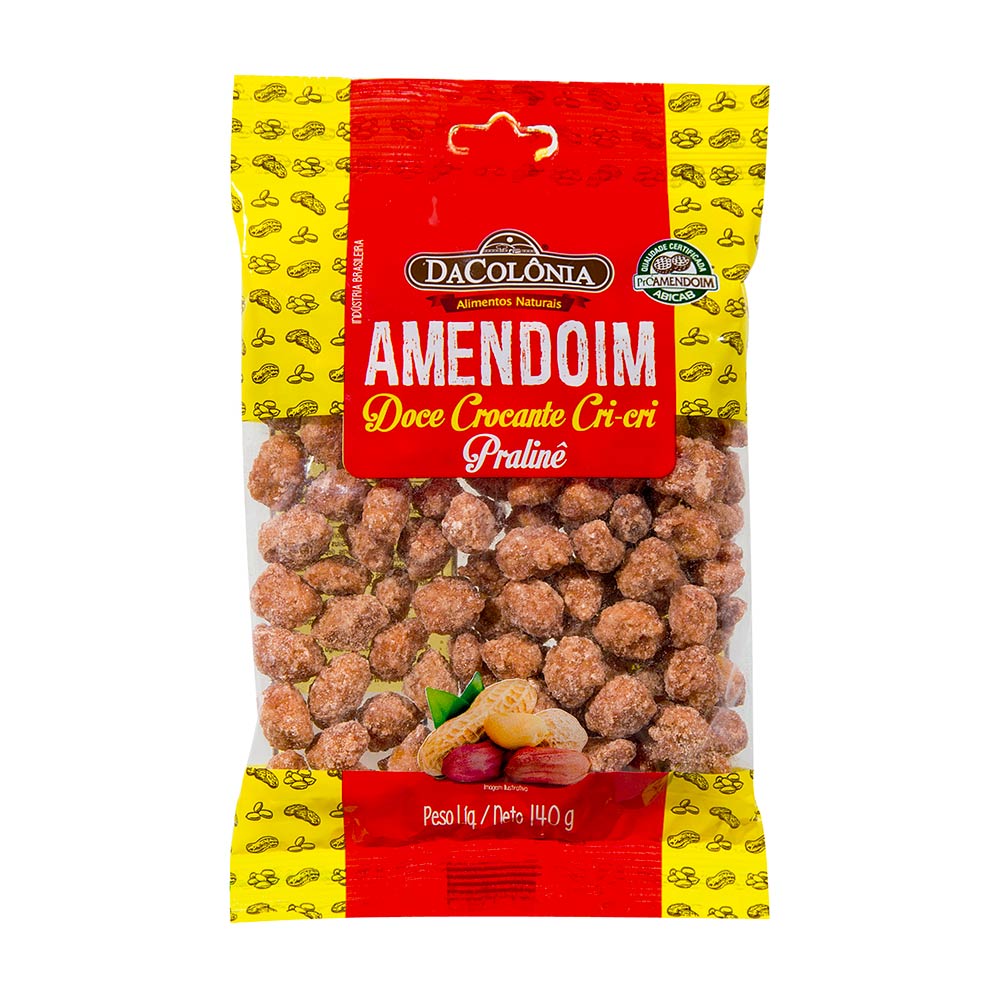 Amendoim Doce Crocante Cri Cri DaColônia 140g
