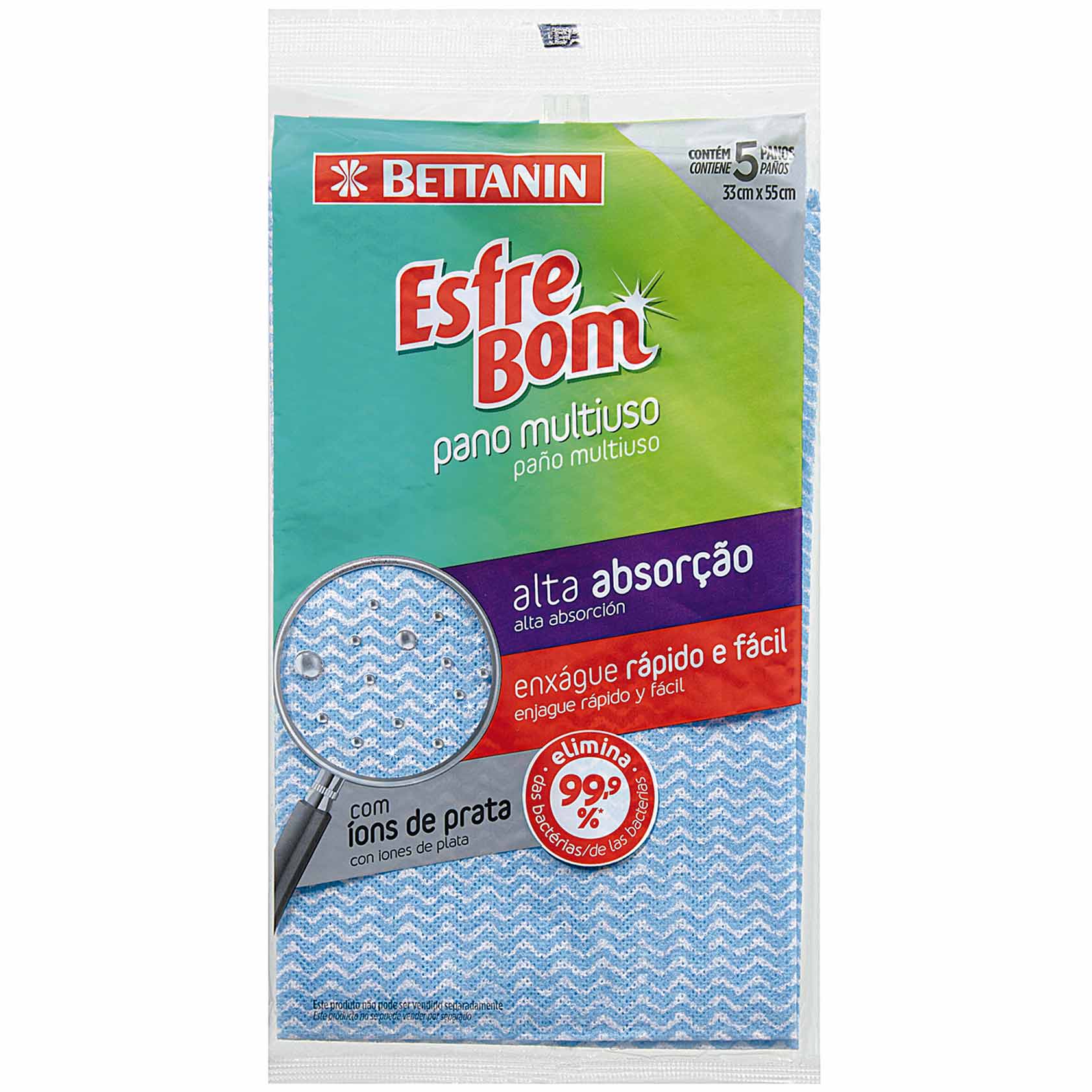 Pano Alta Absorção EsfreBom 5 Unidades