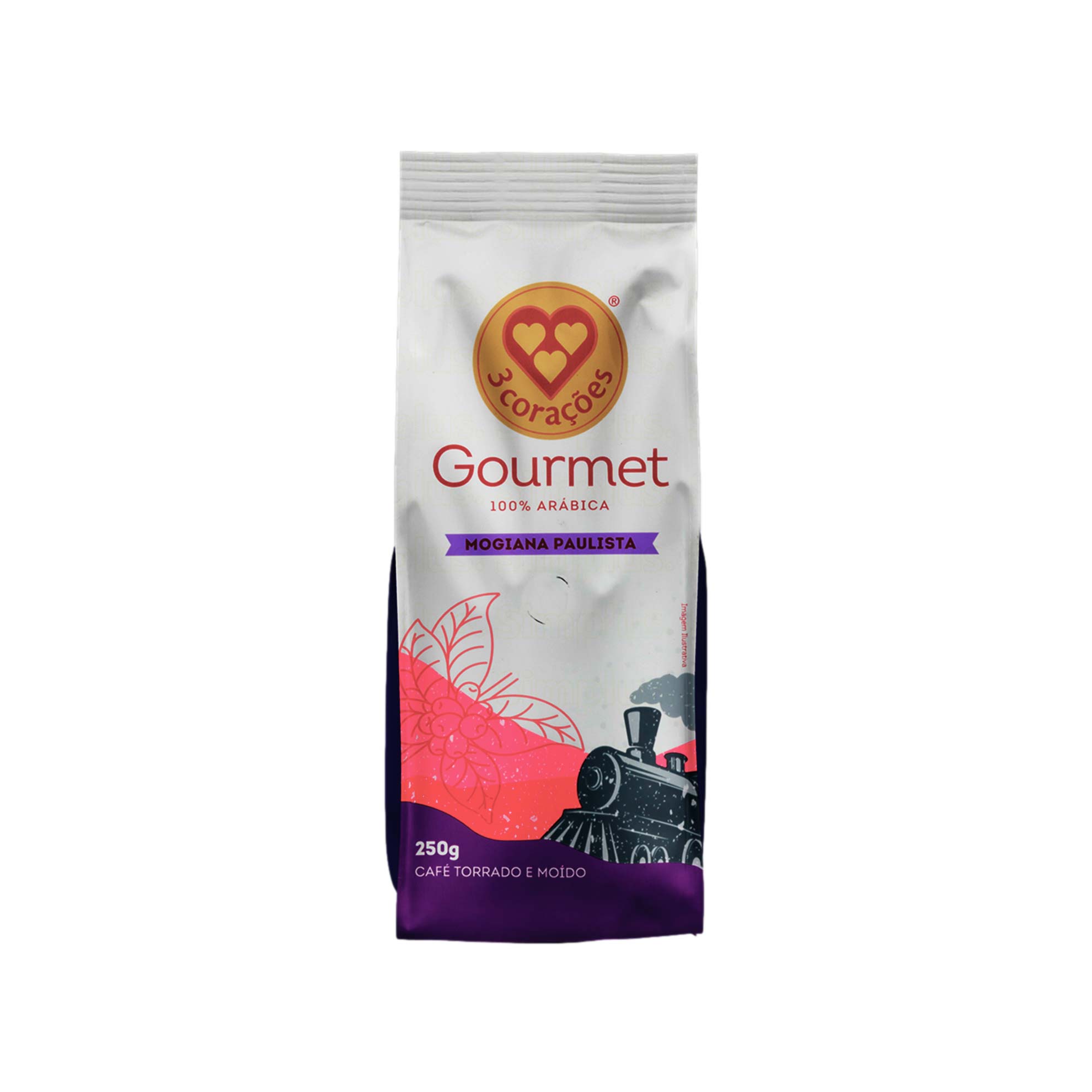 Café Torrado e Moído Gourmet Mogiana Paulista 3 Corações 250g