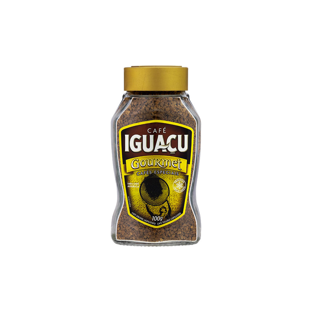 Café Solúvel Liofilizado Iguaçu Gourmet 100g