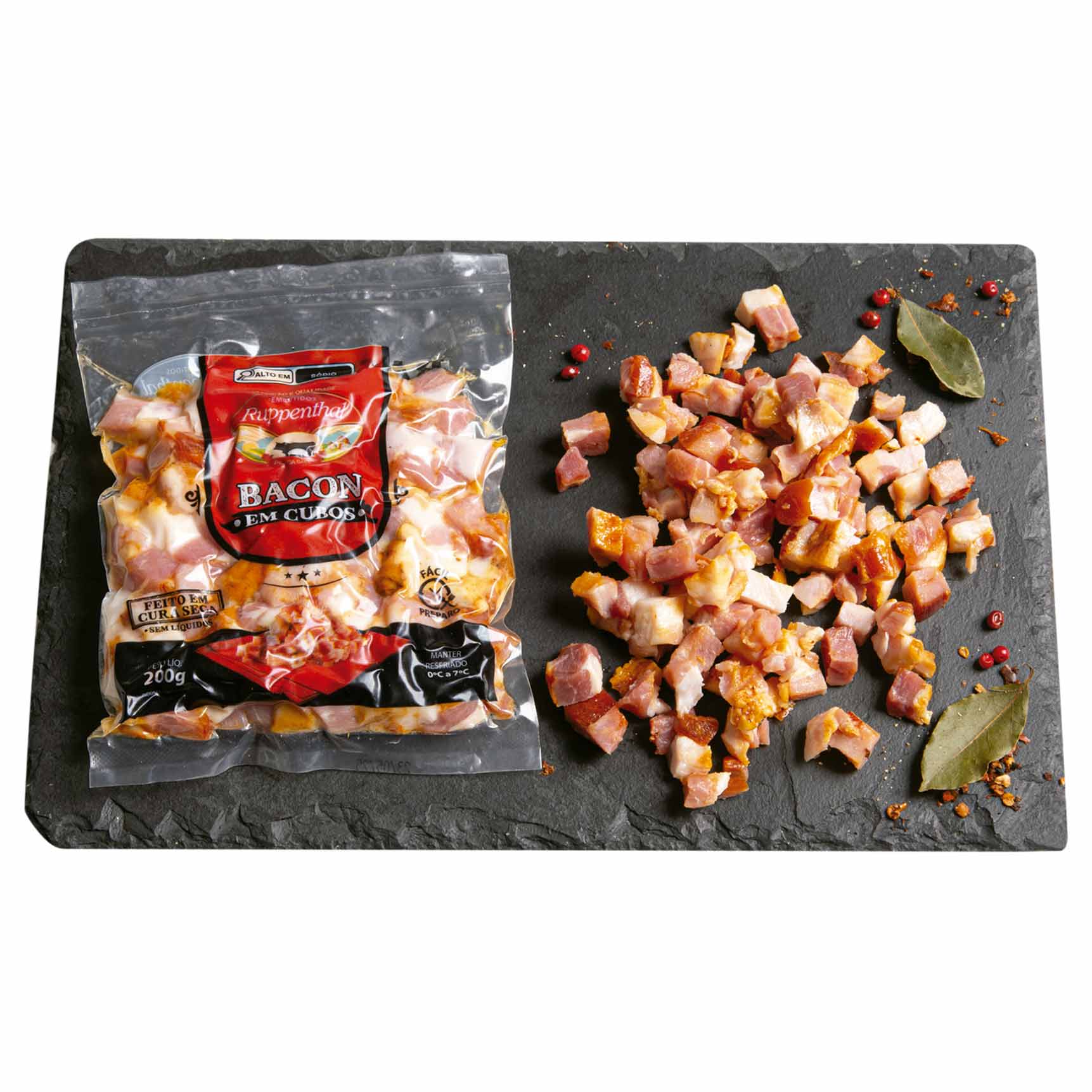 Bacon em Cubos Ruppenthal 200g
