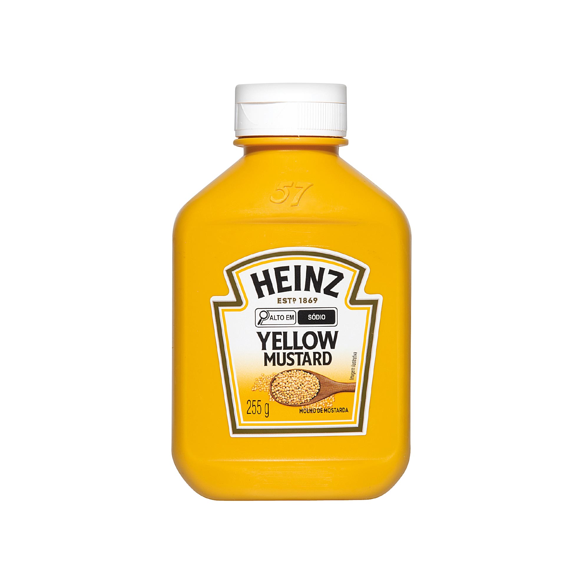 Mostarda Yellow Heinz 255g