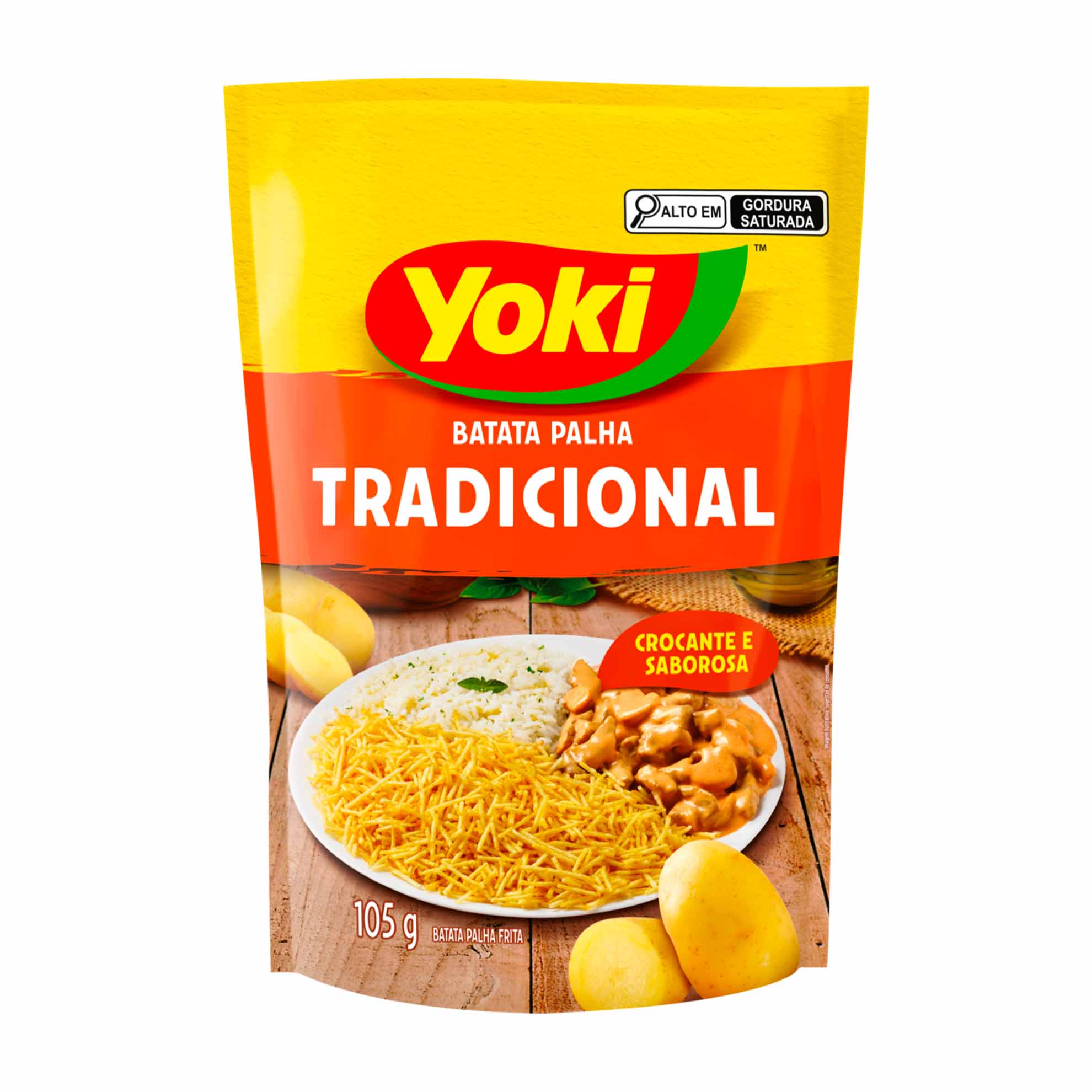 Batata Palha Tradicional Yoki 105g