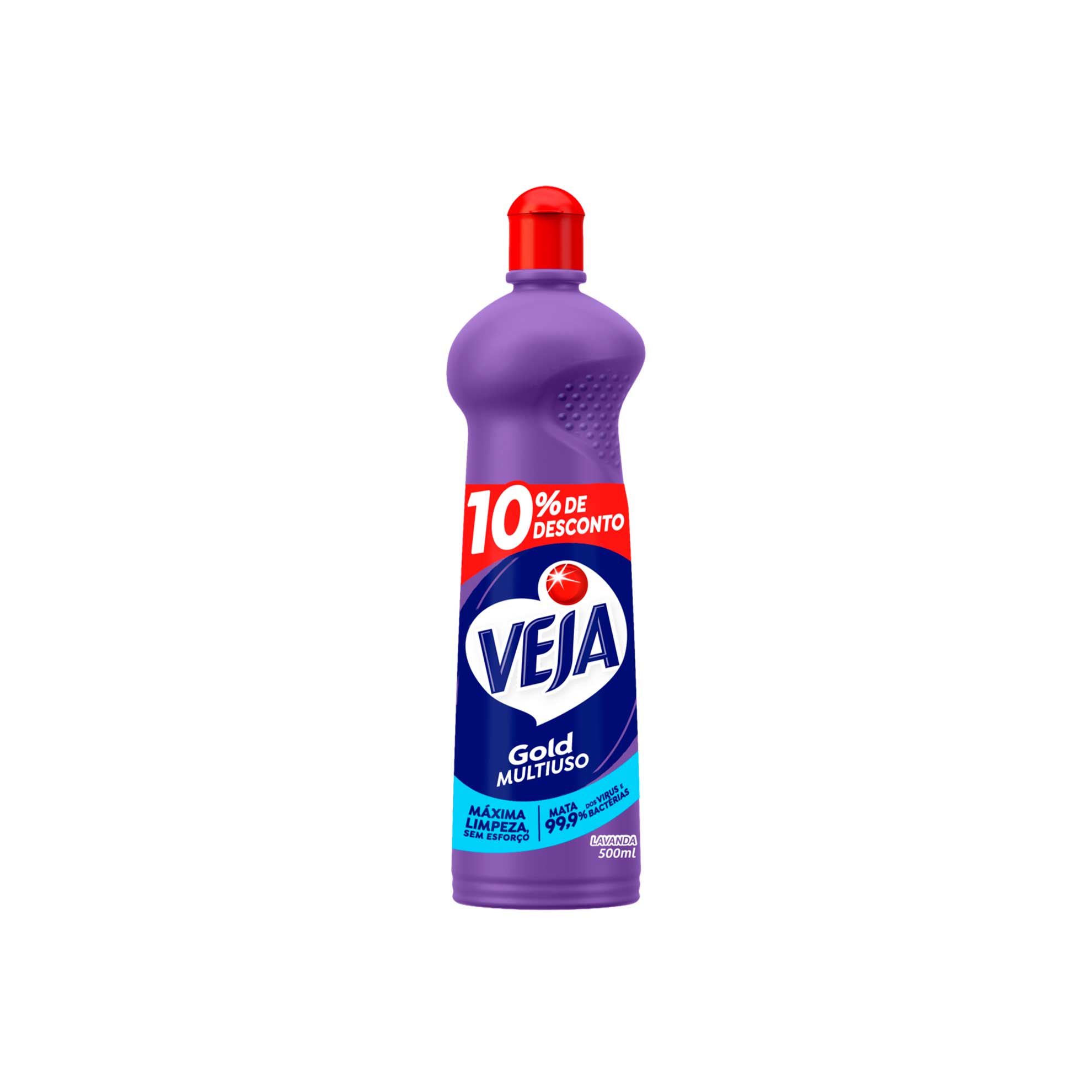 Limpador Veja Gold Multiuso Lavanda 500ml Embalagem Promocional