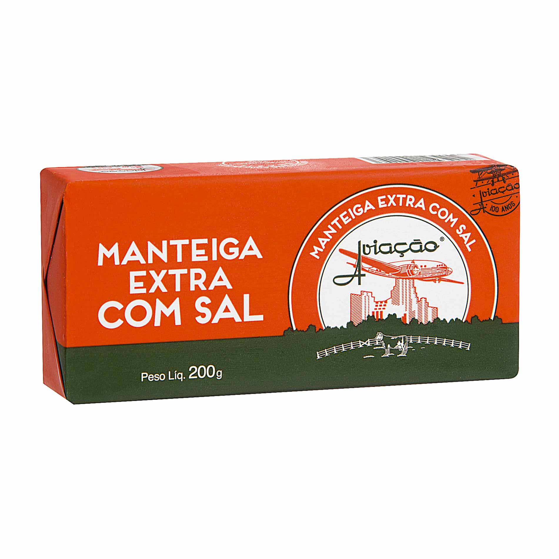 Manteiga Extra com Sal Aviação 200g