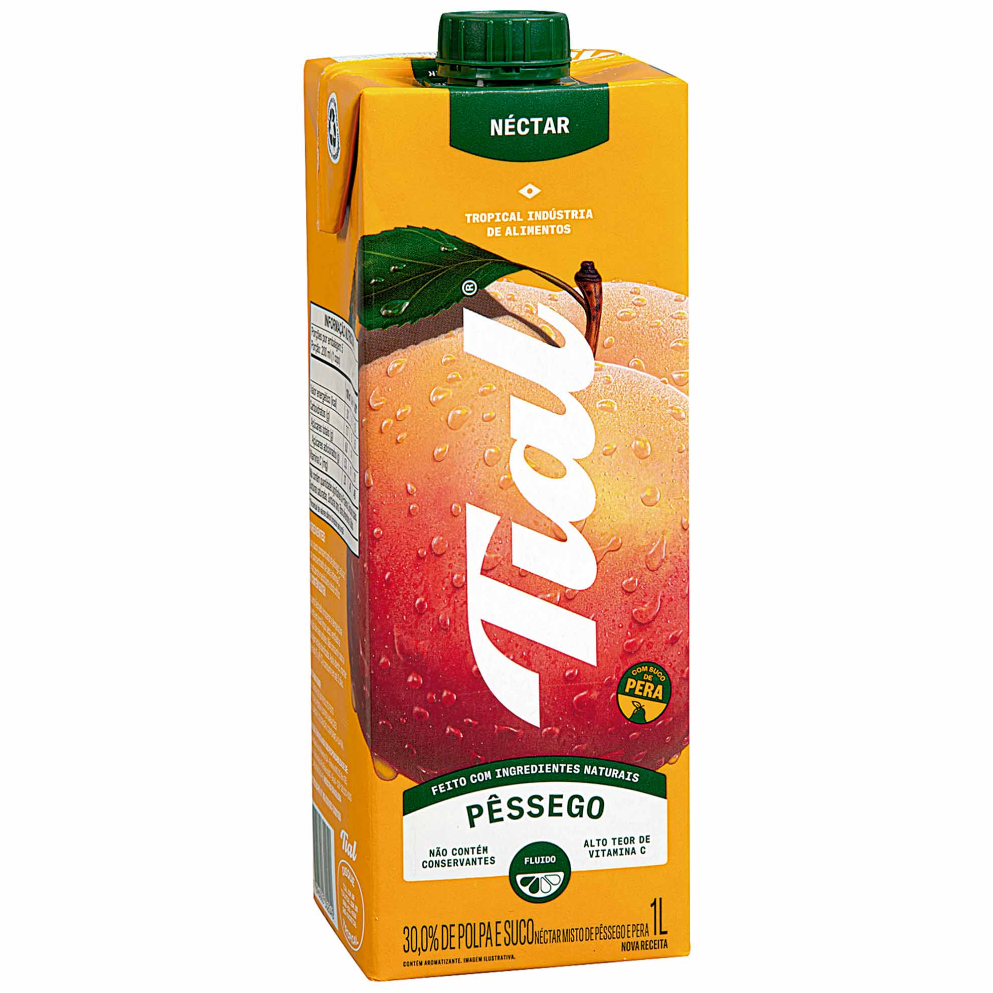 Néctar de Pêssego 40% Suco Tial 1 Litro