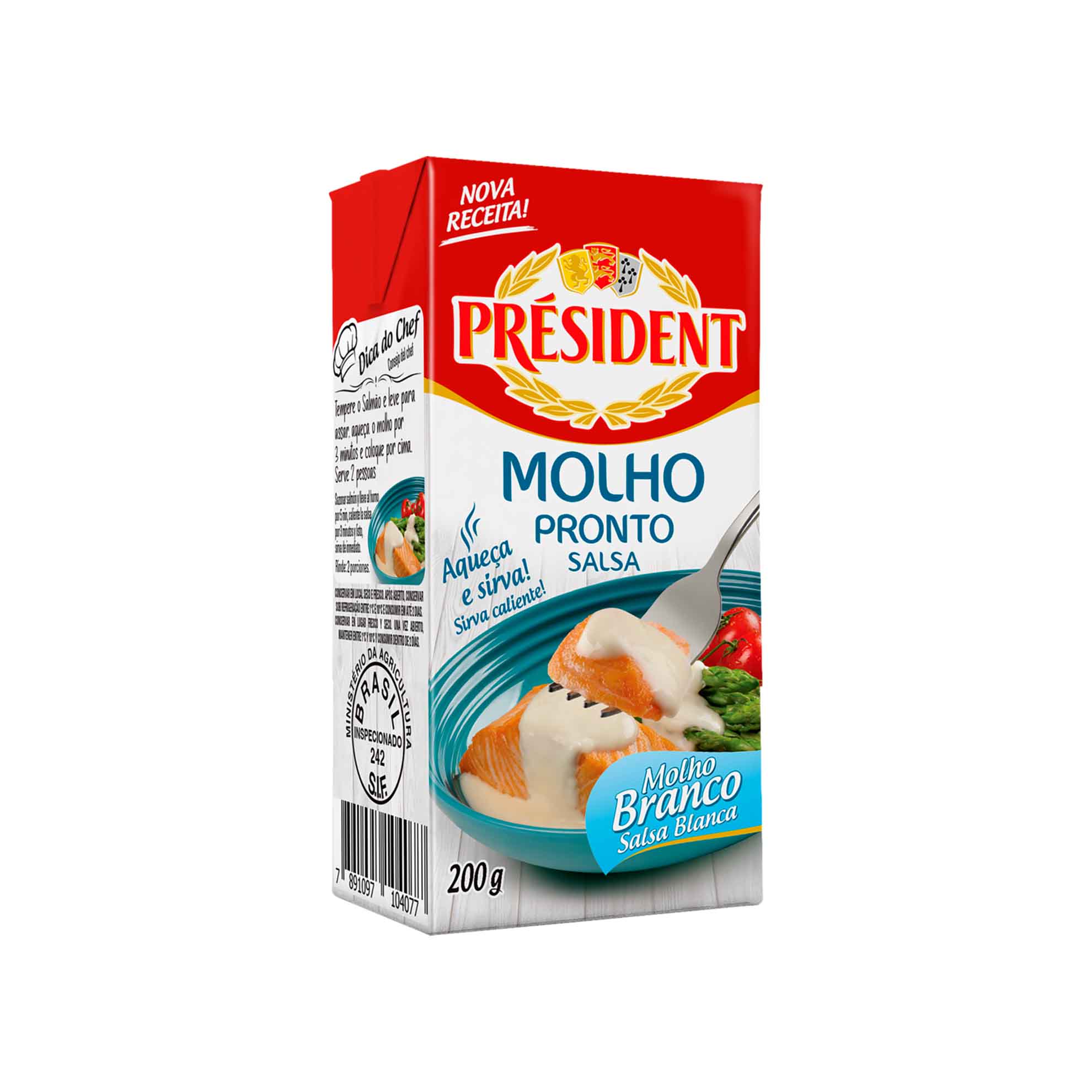 Molho Branco Président 200g