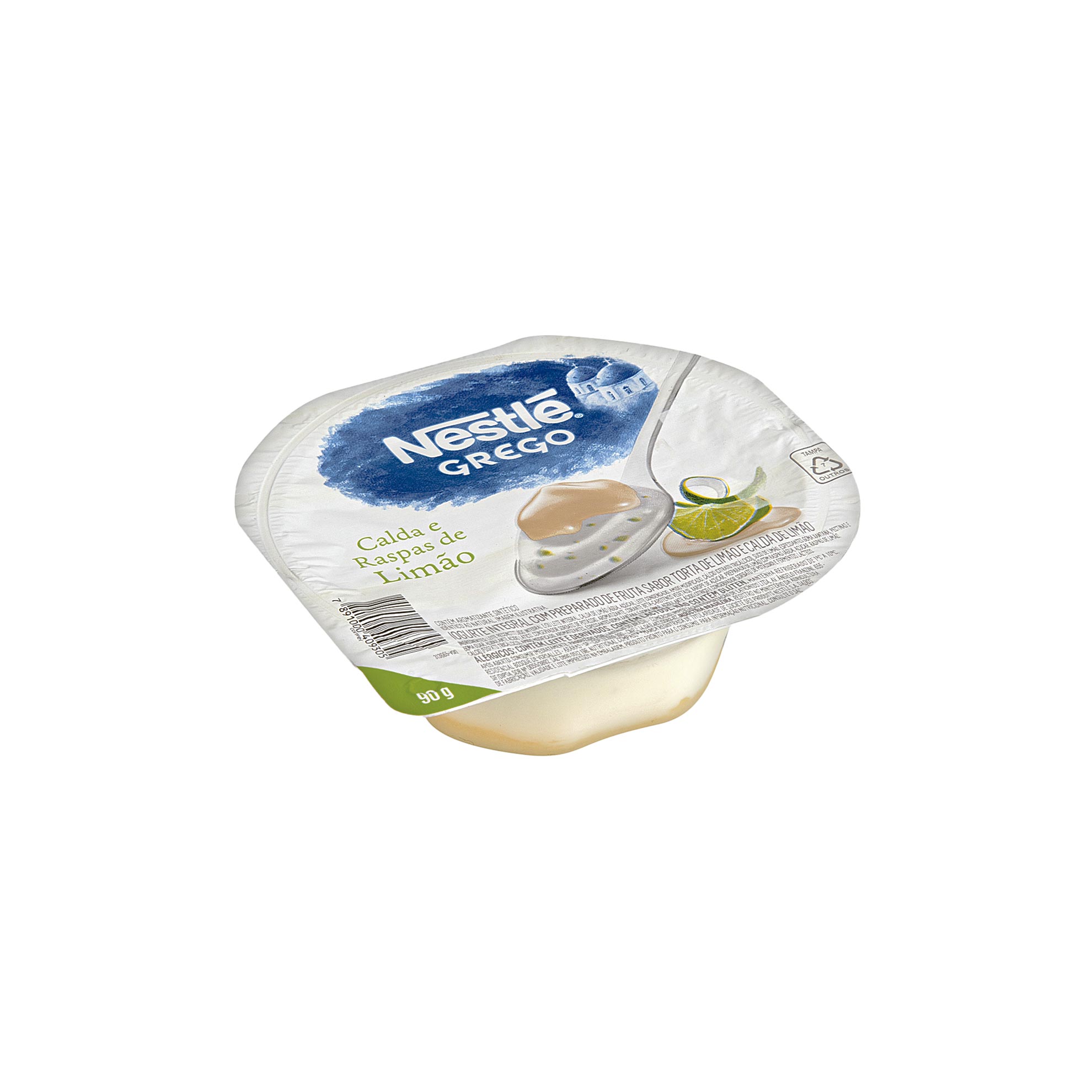 Iogurte Grego com Calda e Rapas de Limão Nestlé 90g