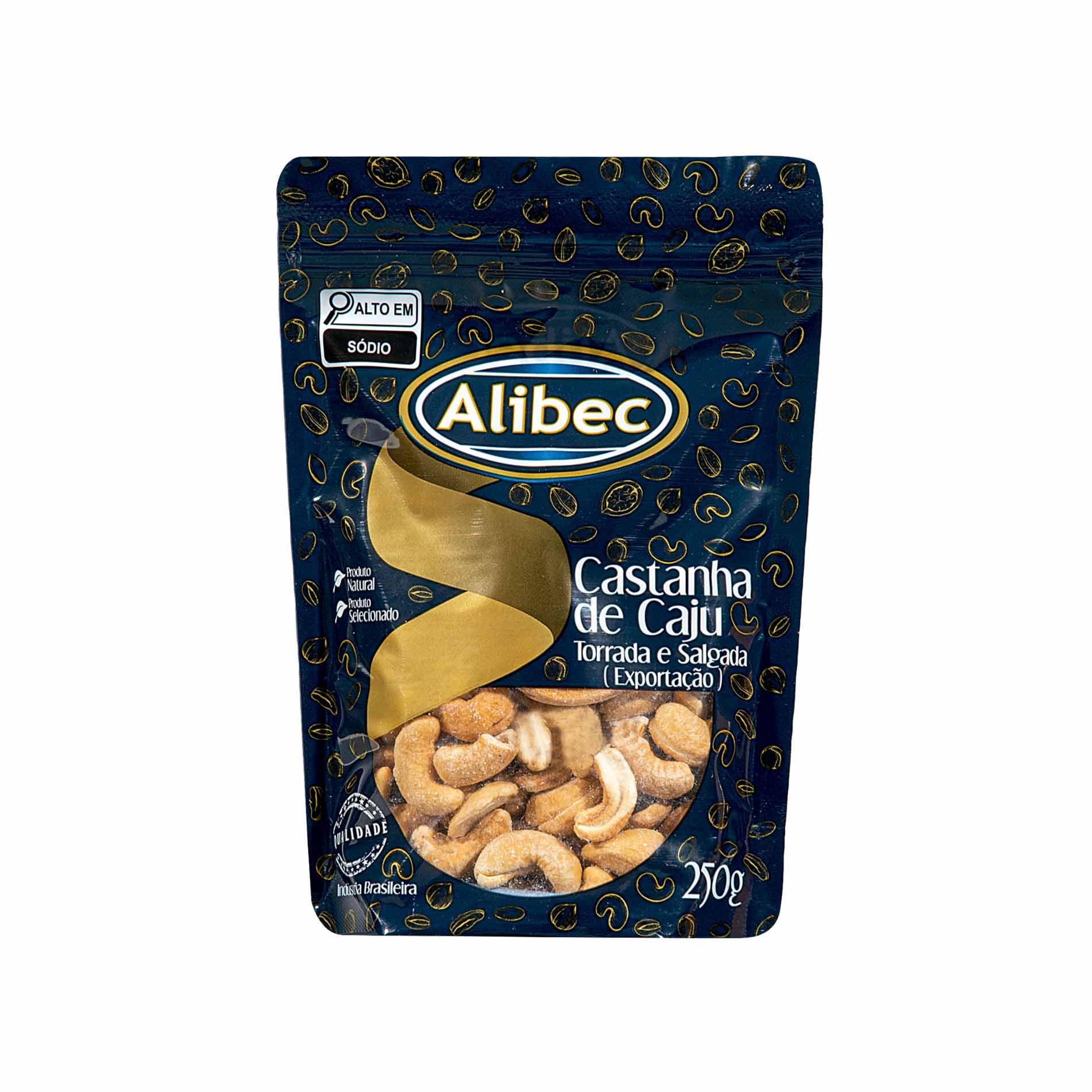 Castanha-de-Caju Torrada com Sal Alibec 250g
