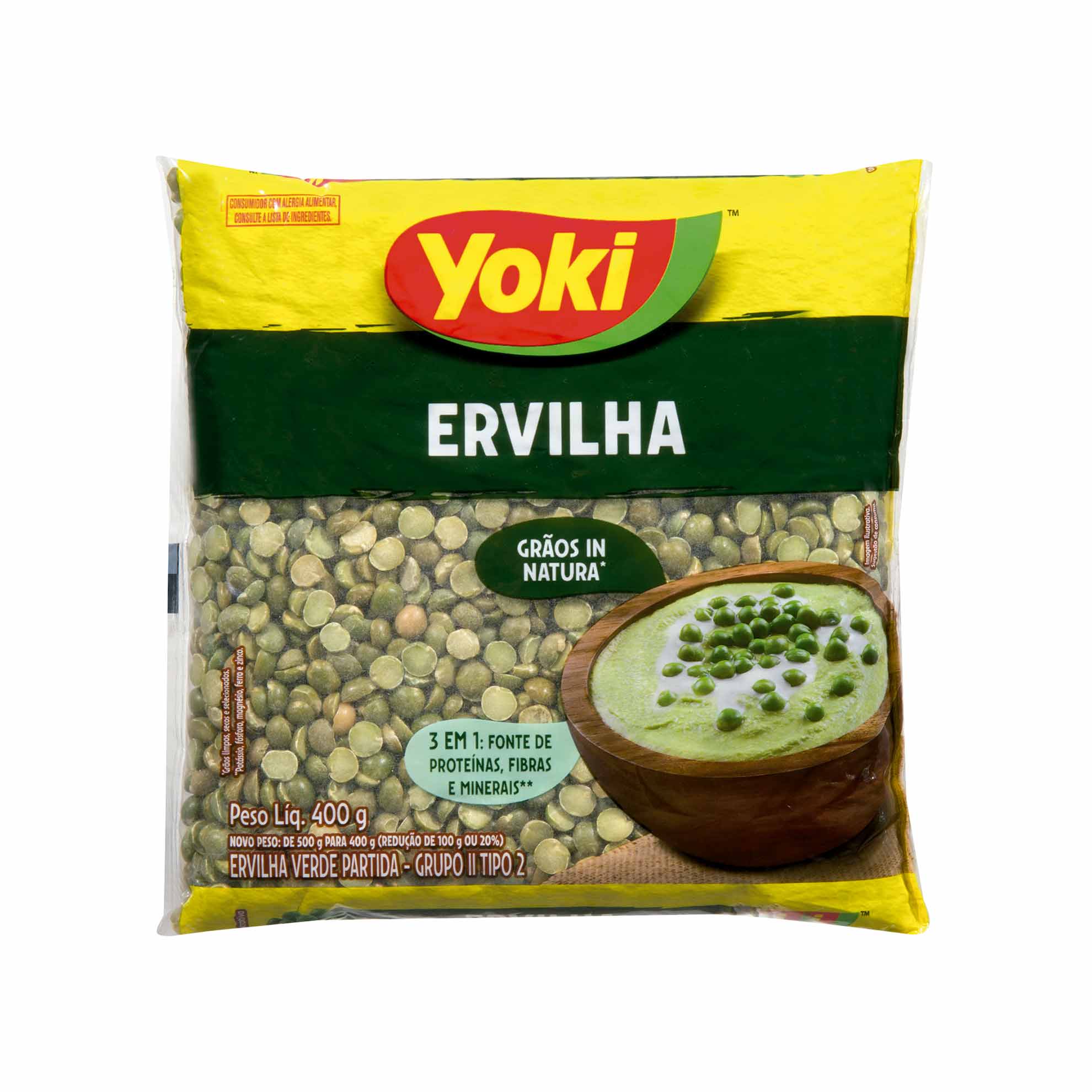 Ervilha Verde Partida Yoki 400g