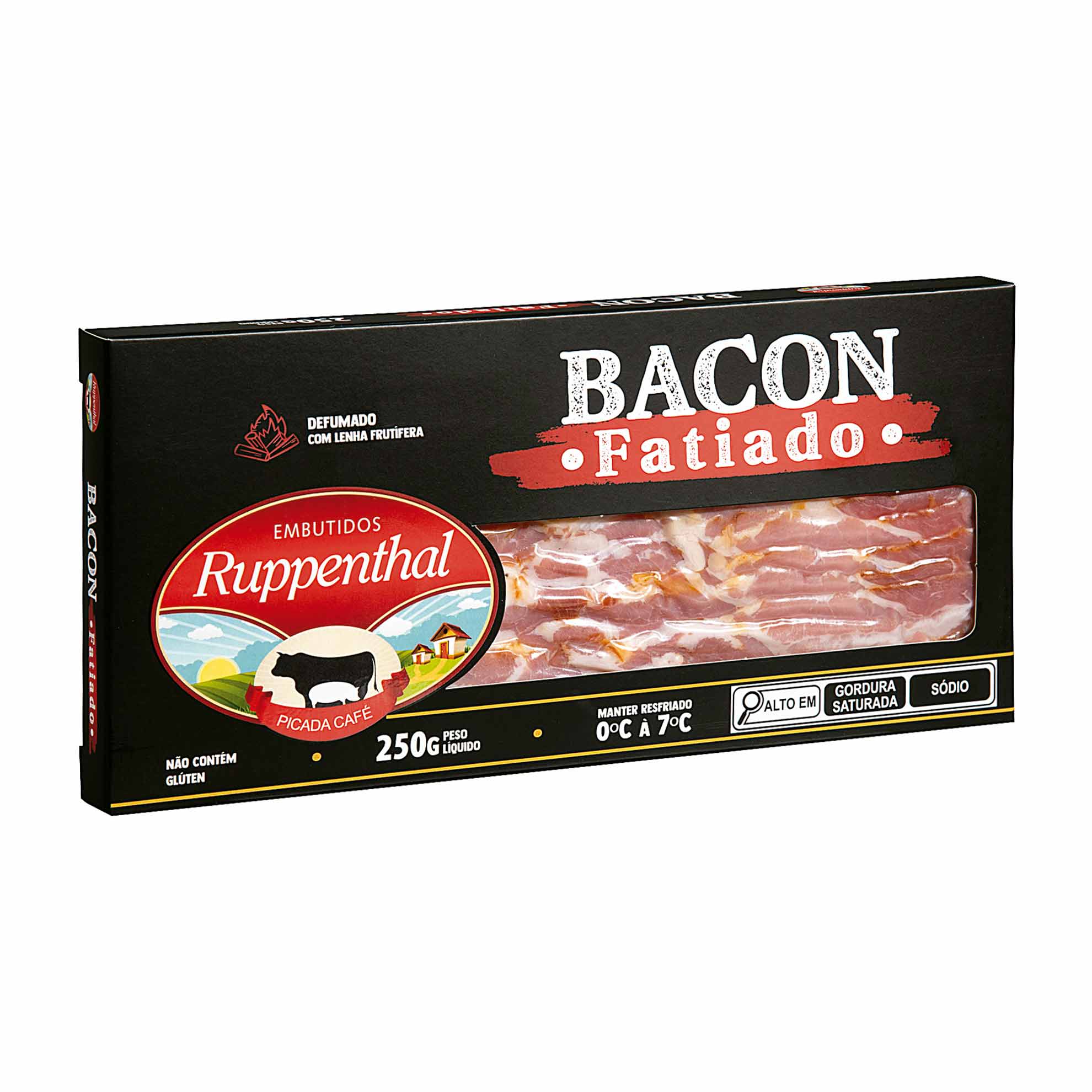 Bacon Fatiado Ruppenthal 250g