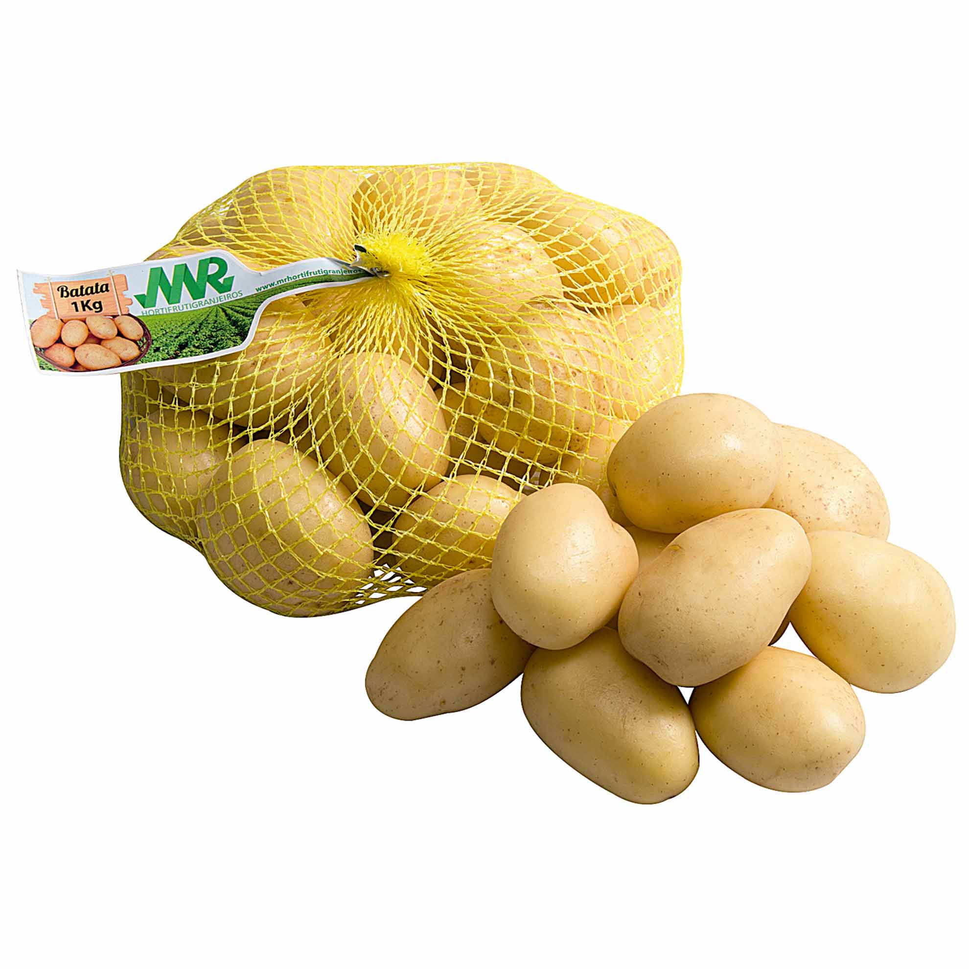 Batata Branca Embalagem com 1kg