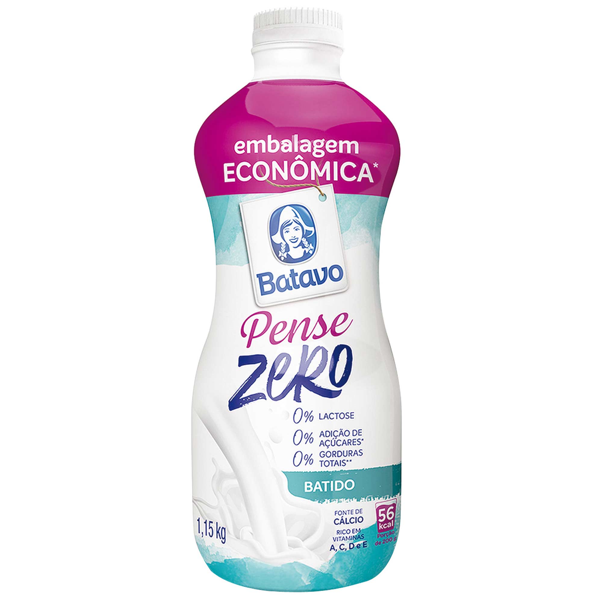Iogurte Batido Pense Zero Batavo 1,15kg