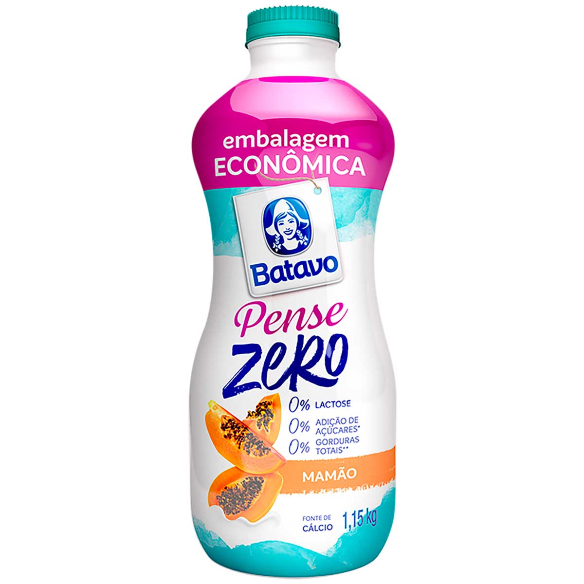 Iogurte de Mamão Pense Zero Batavo 1,15kg