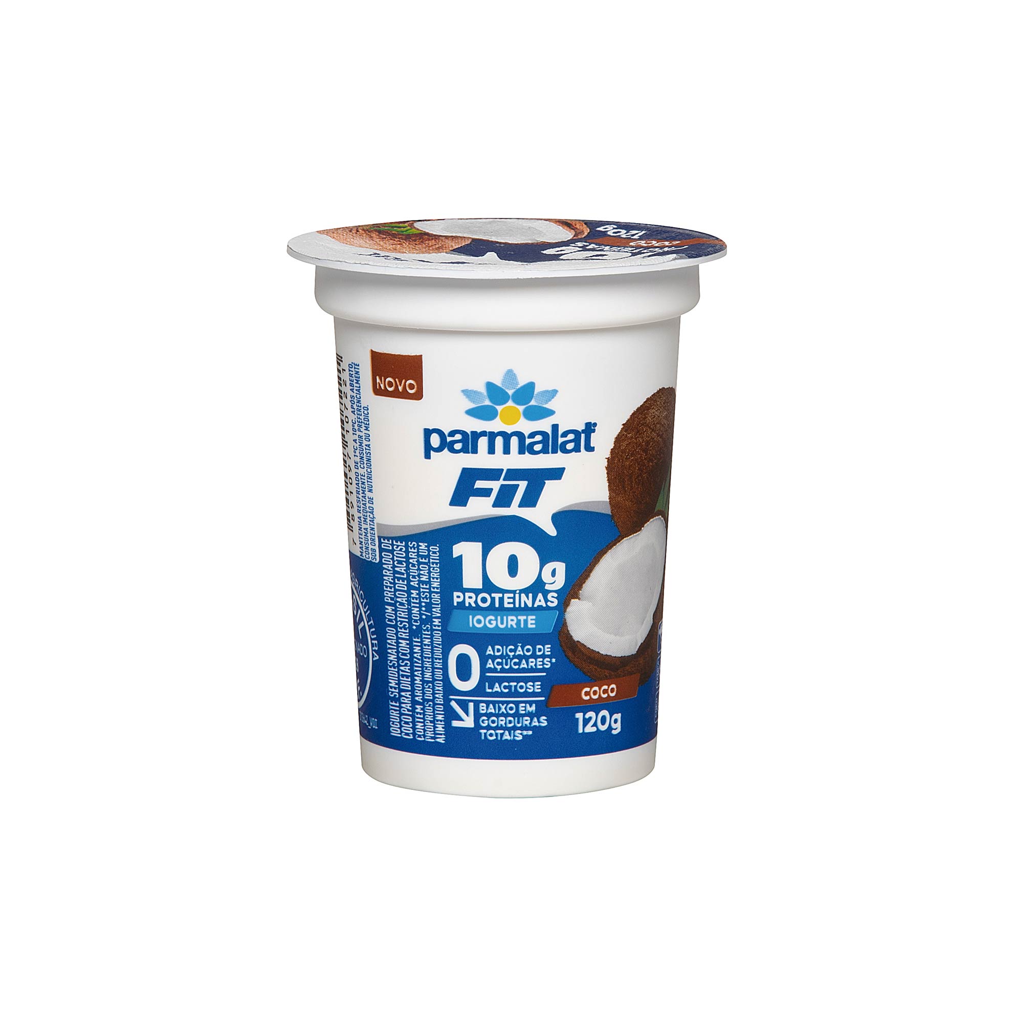 Iogurte de Coco Semidesnatado Parmalat Fit 120g