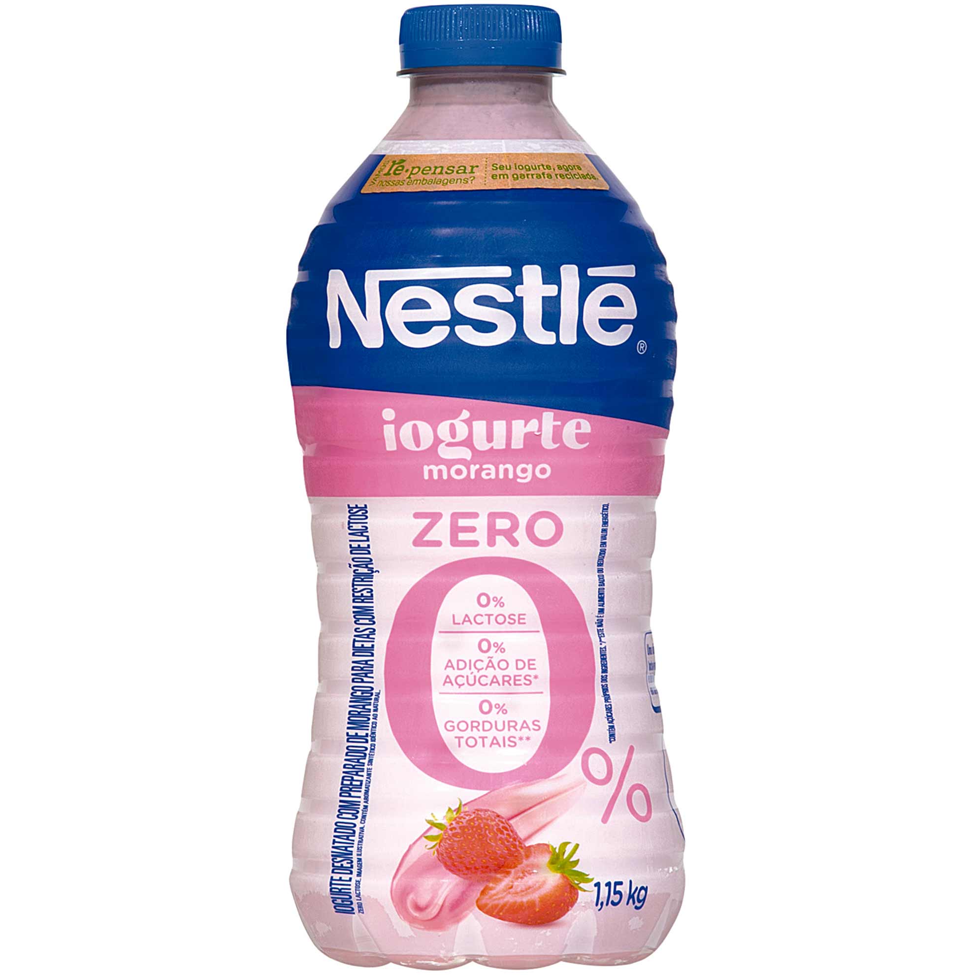Iogurte de Morango Zero Nestlé 1,15kg
