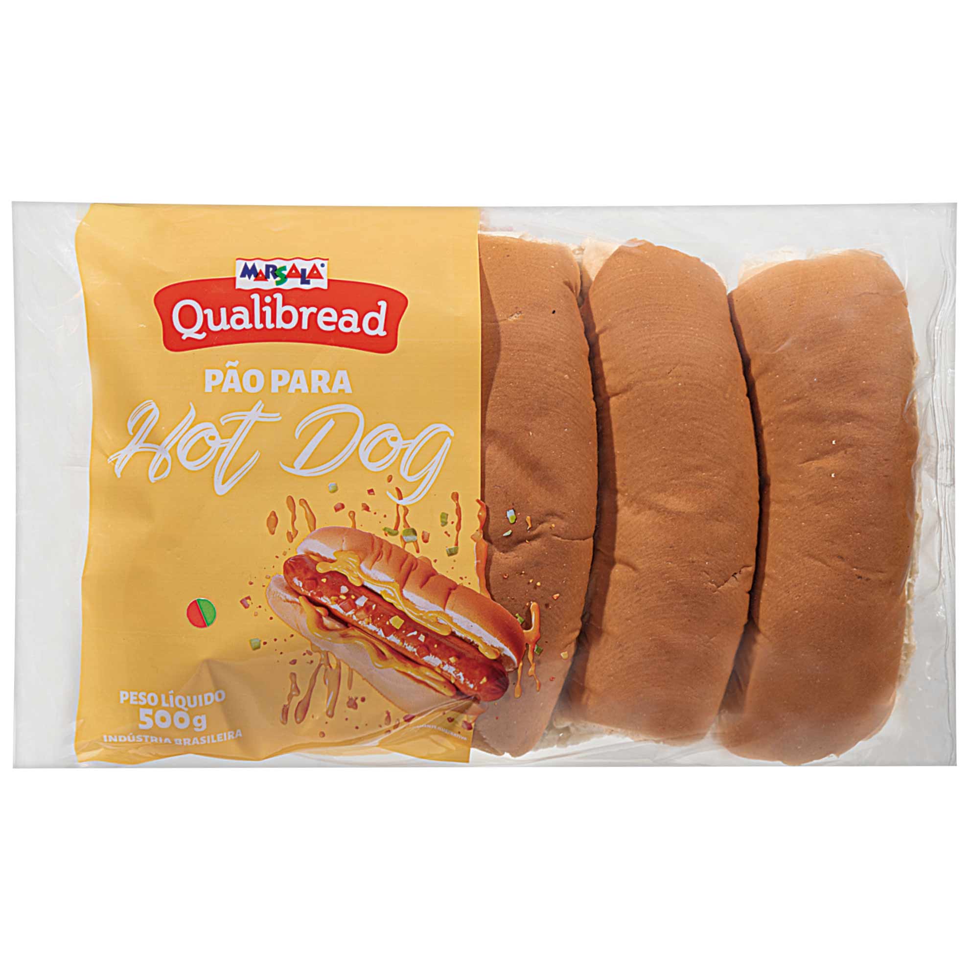 Pão para Hot Dog Qualibread 500g