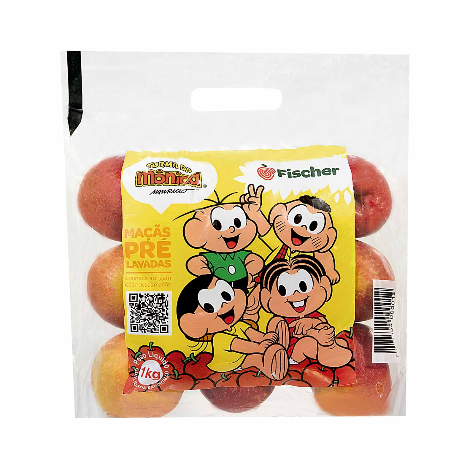 Maçã Turma da Mônica Fischer 1kg