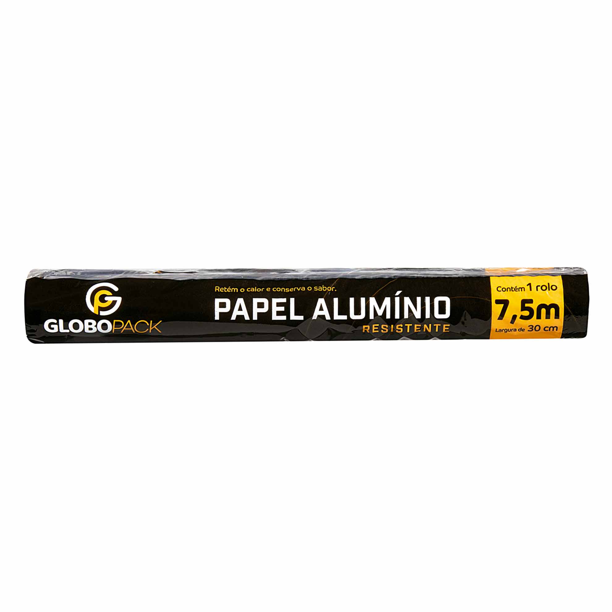 Papel Alumínio em Rolo Globopack 30cmx7,5m