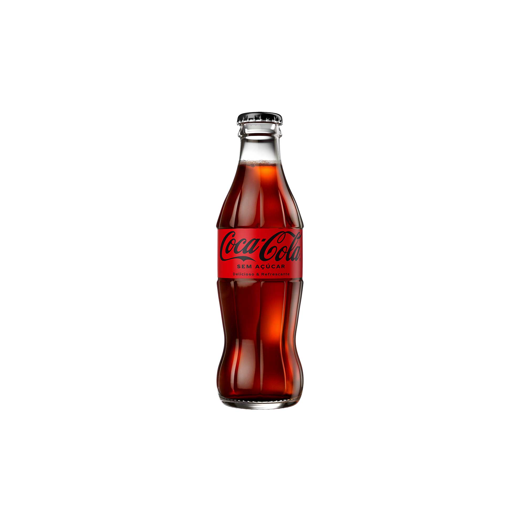 Refrigerante Coca-Cola Zero Vidro 250ml