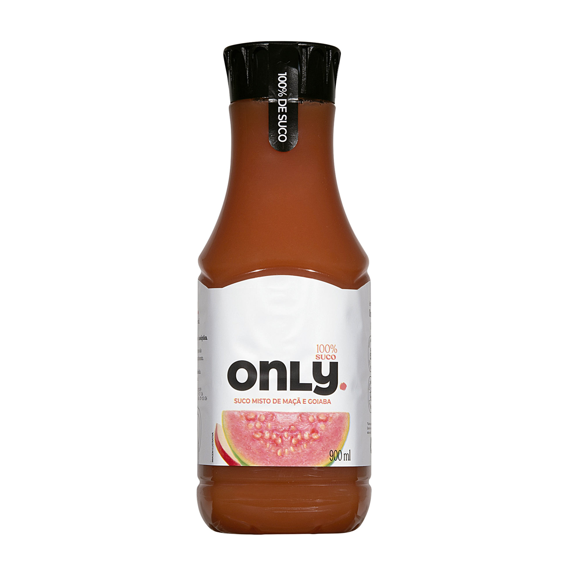 Suco de Goiaba e Maçã Integral Only 900ml