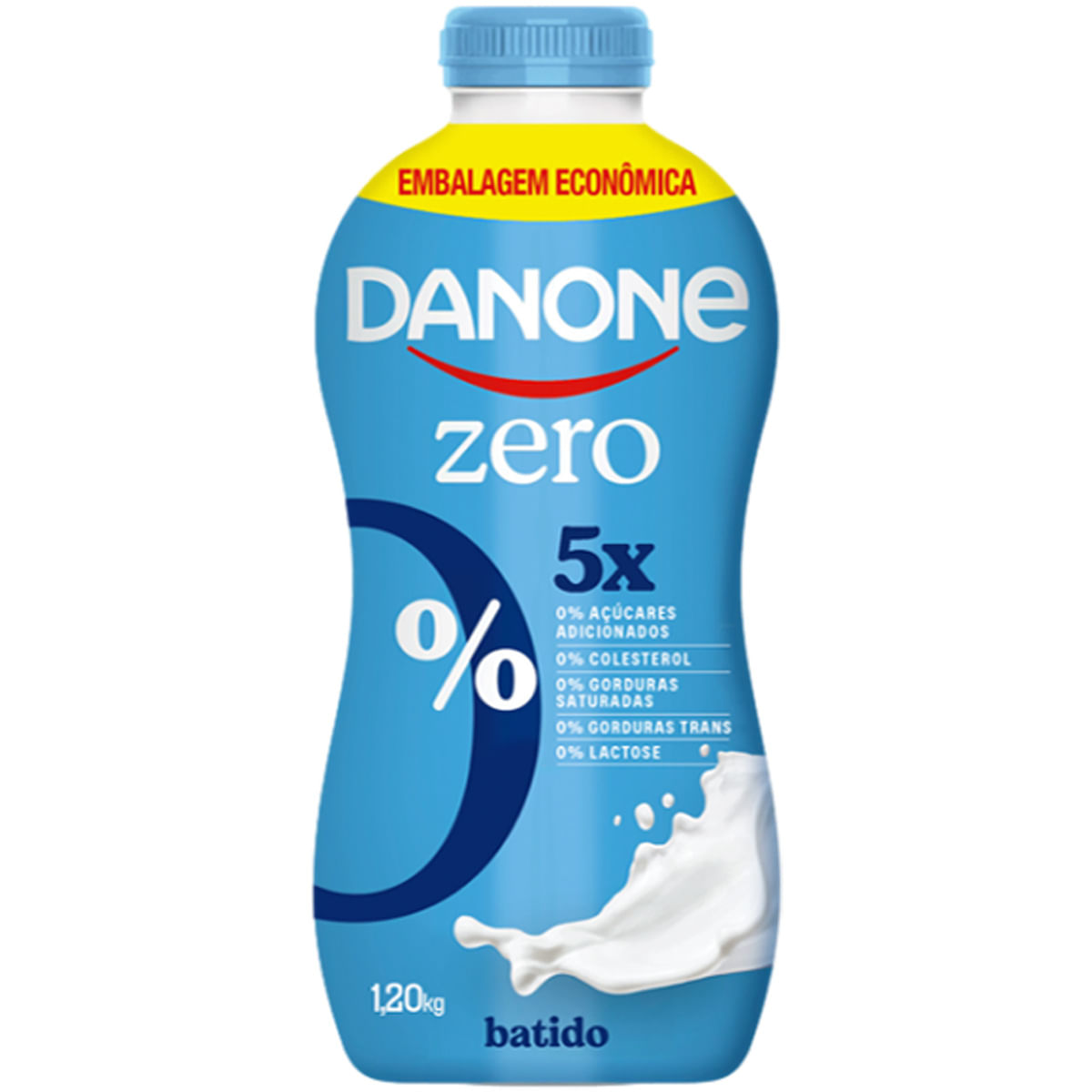 Iogurte Batido Danone Zero 5x 1,2kg