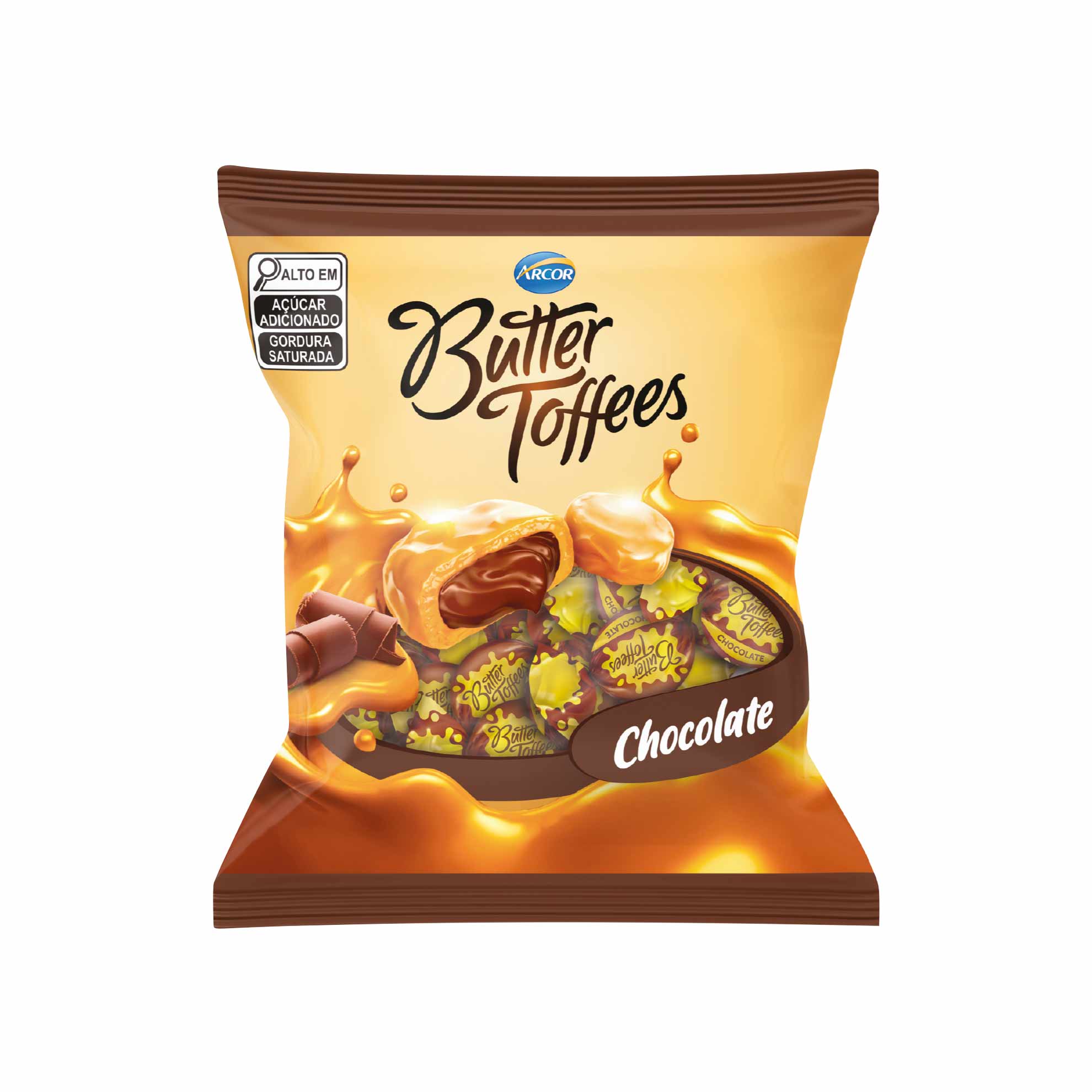 Bala Chocolate Butter Toffees Arcor 90g