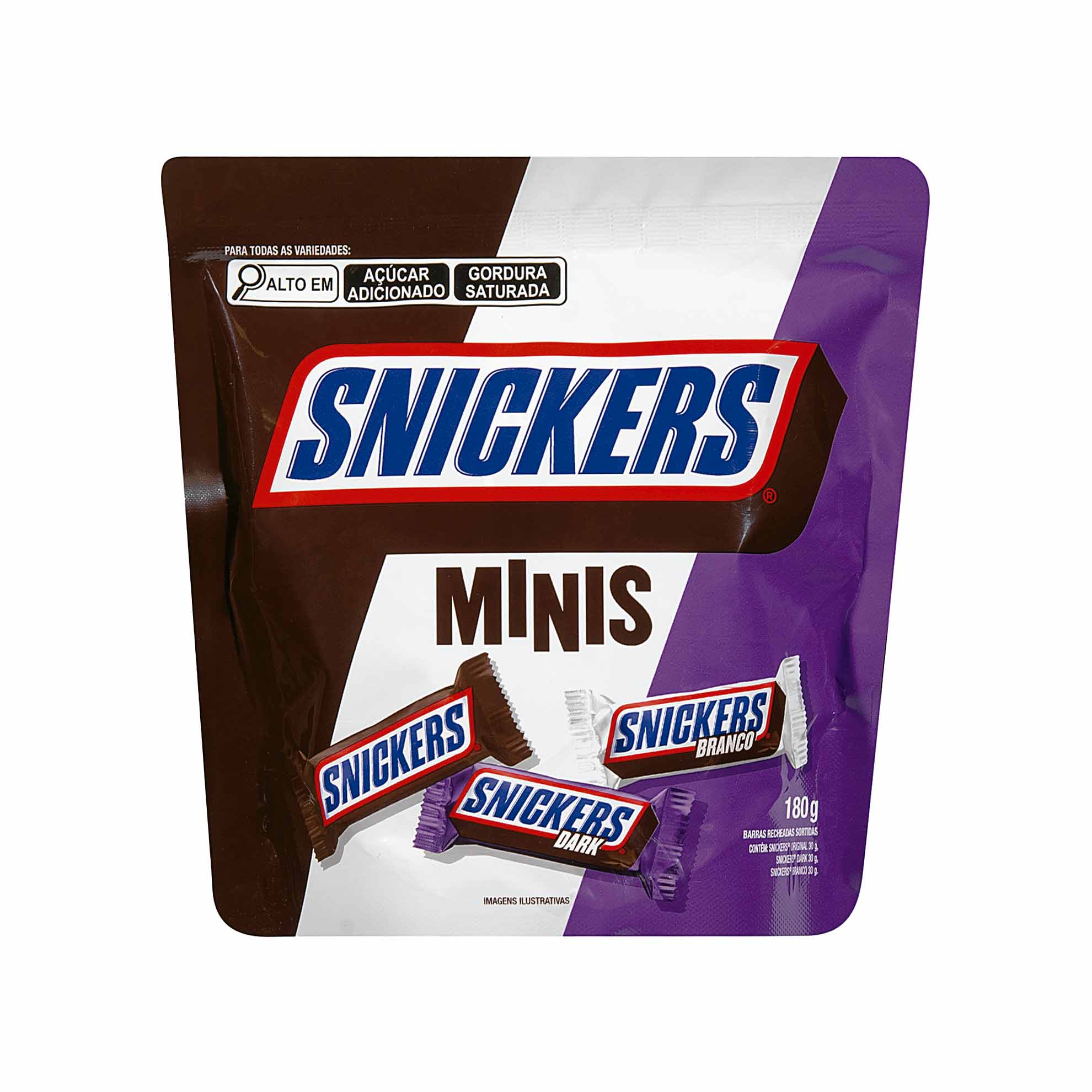 Chocolate Snickers Minis 180g