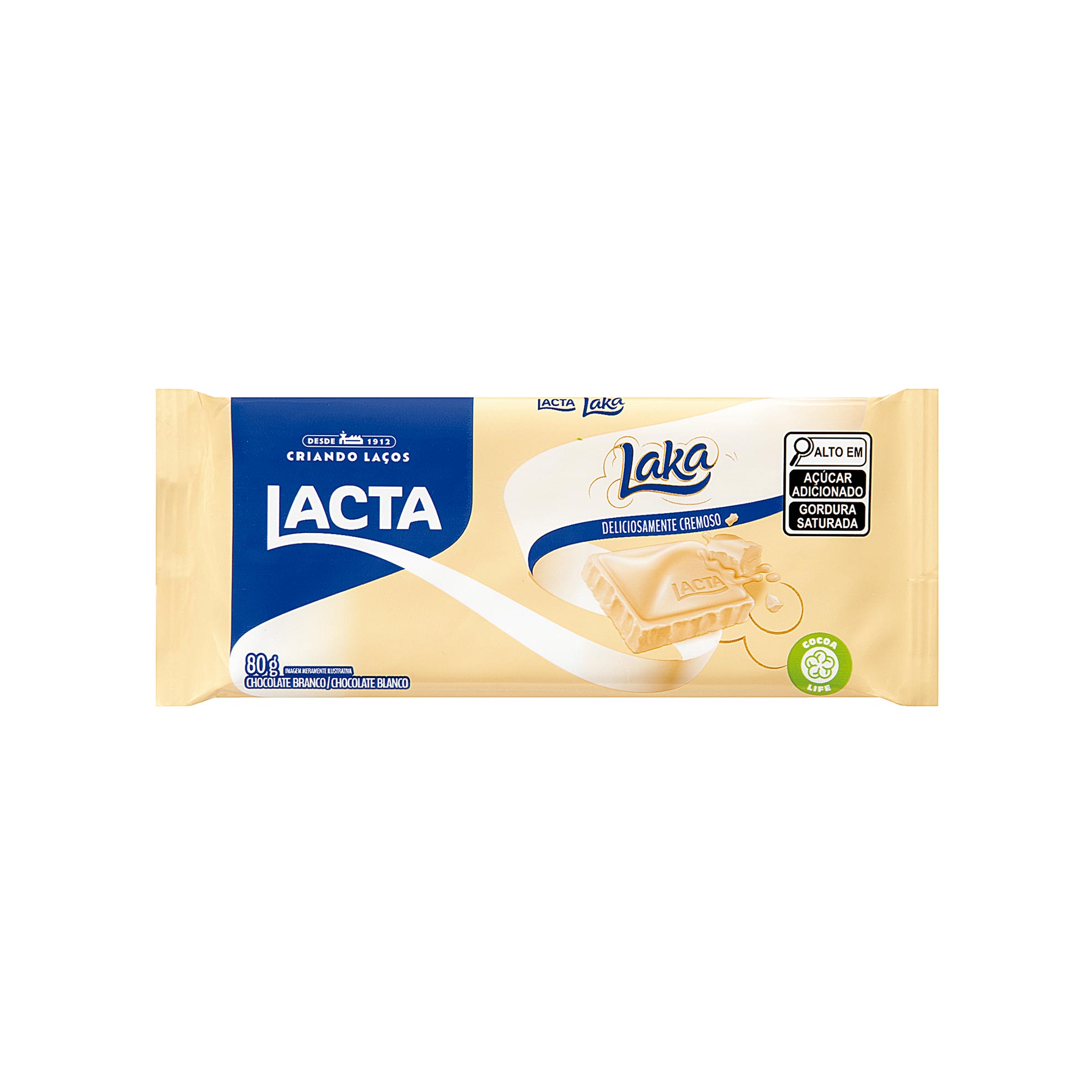 Chocolate Lacta Laka 80g
