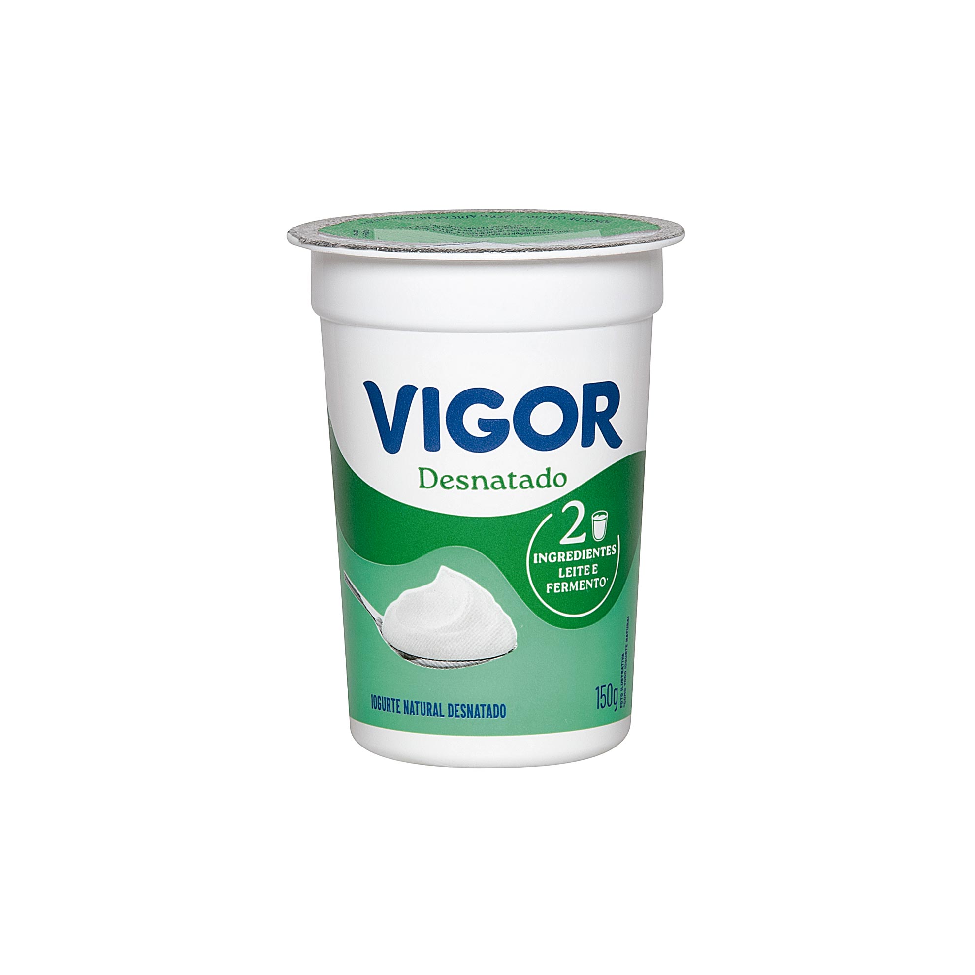 Iogurte Natural Desnatado Viv Vigor 150g