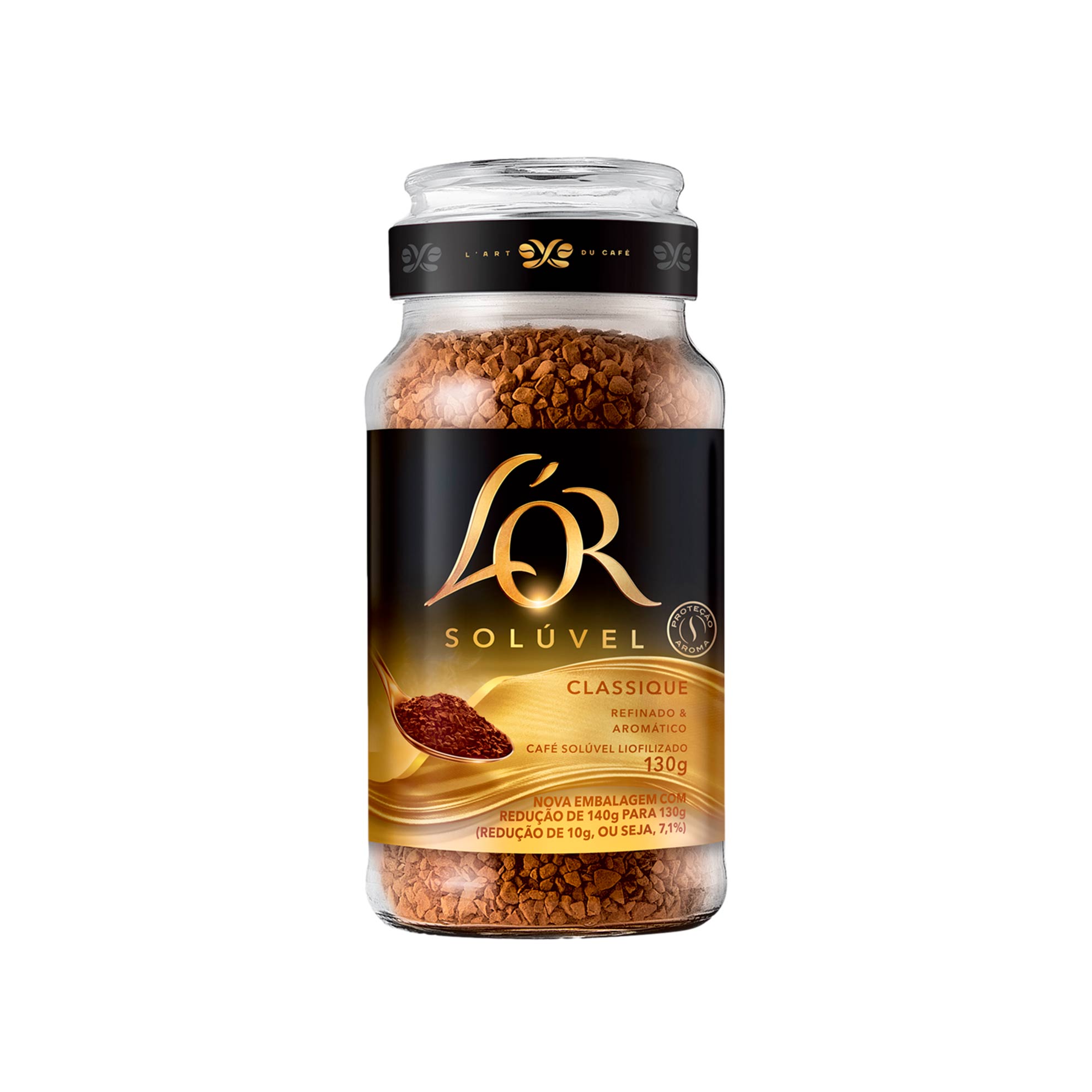 Café Solúvel Liofilizado Classique L'Or 130g